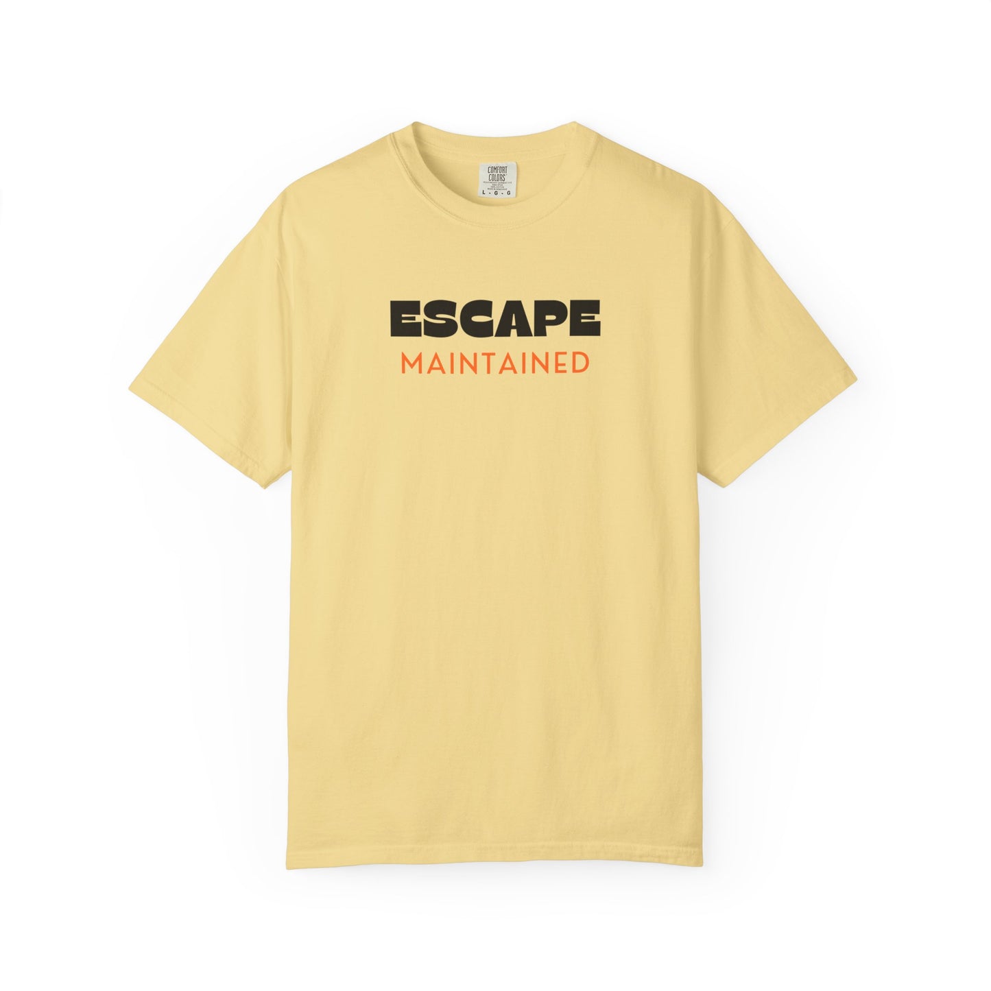 RBT BCBA Comfort Colors T-Shirt: Escape Maintained, Therapist Wear, Gift for Technician, ABA Vibes