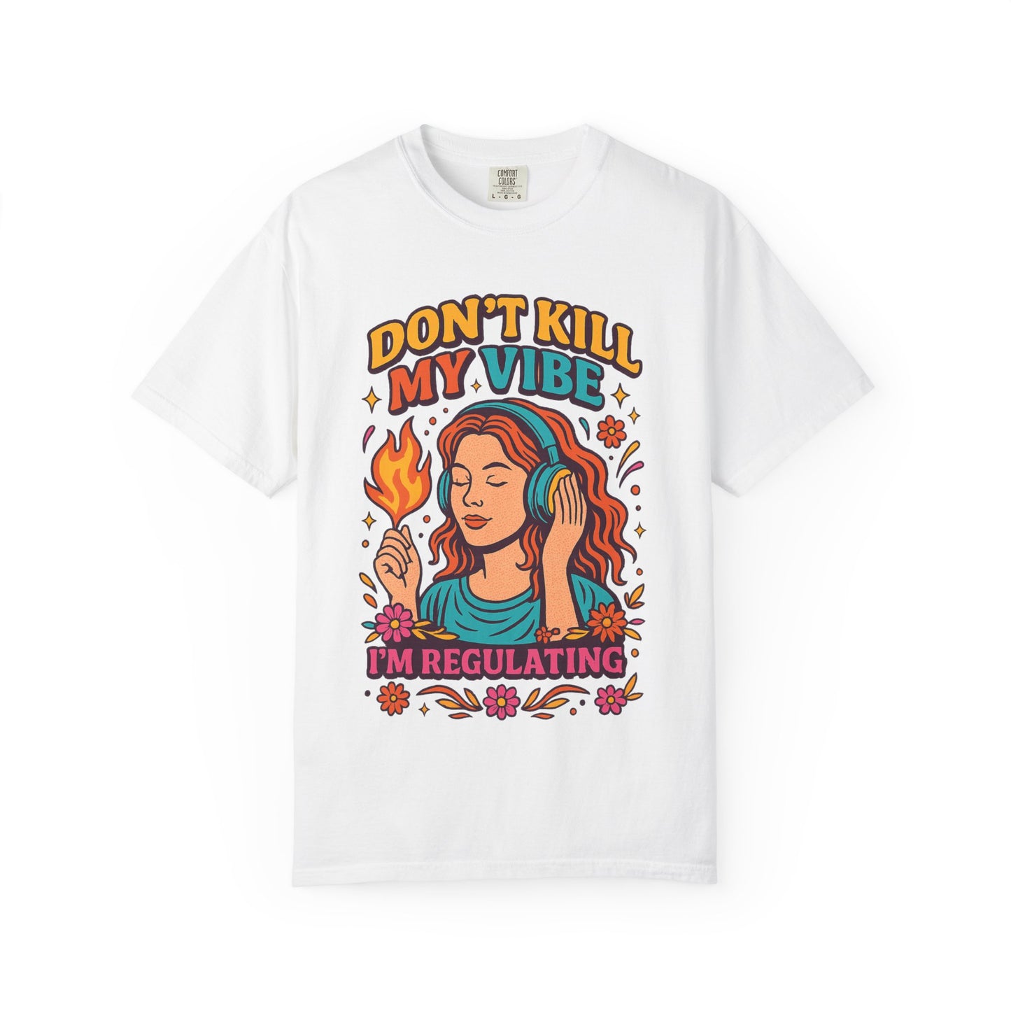 Good Vibes T-shirt, Regulation Clothing, Women's tee