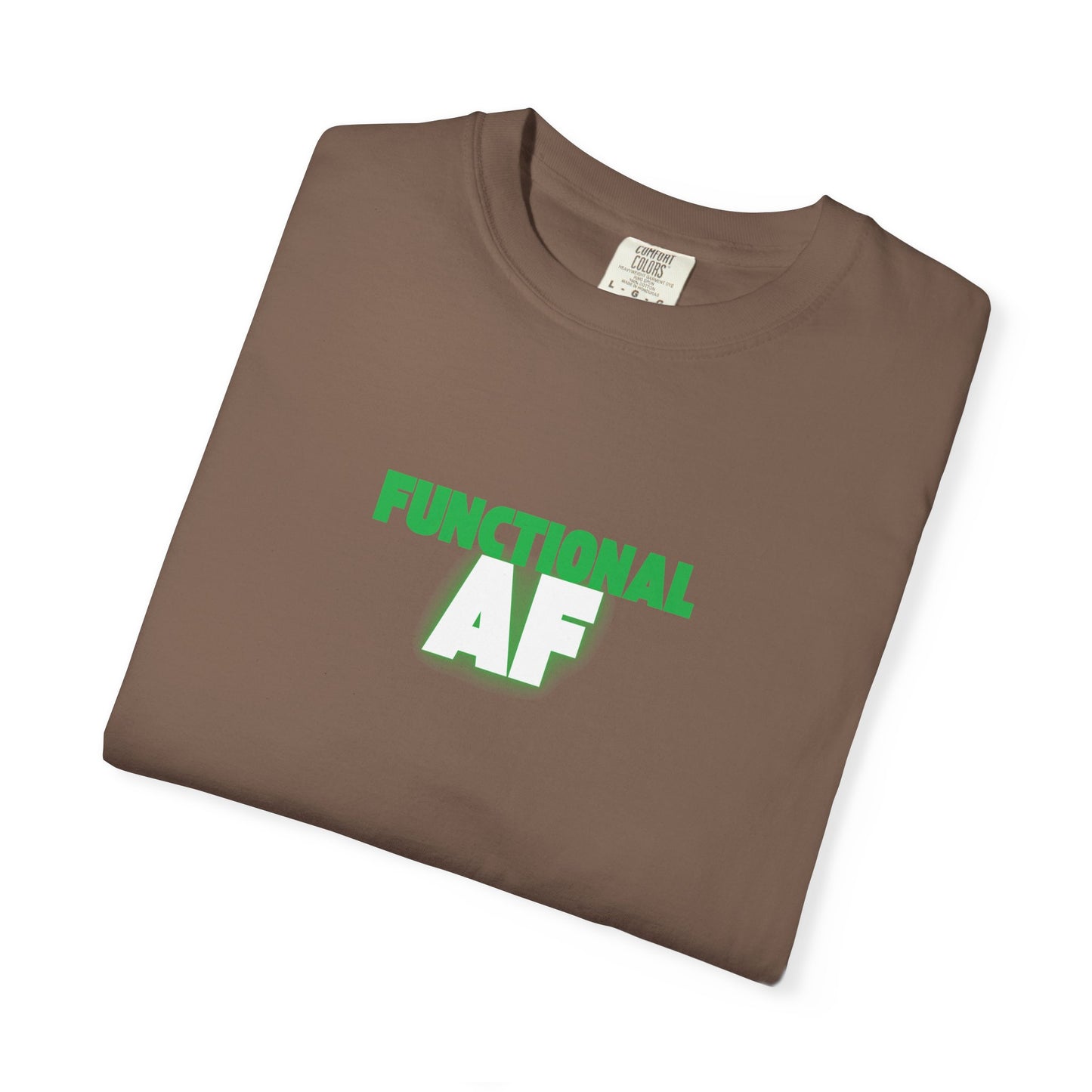 Functional AF RBT BCBA Comfort Colors T-Shirt, Casual Streetwear, Gift for Therapist, Comfortable ABA Tee, Summer Essential