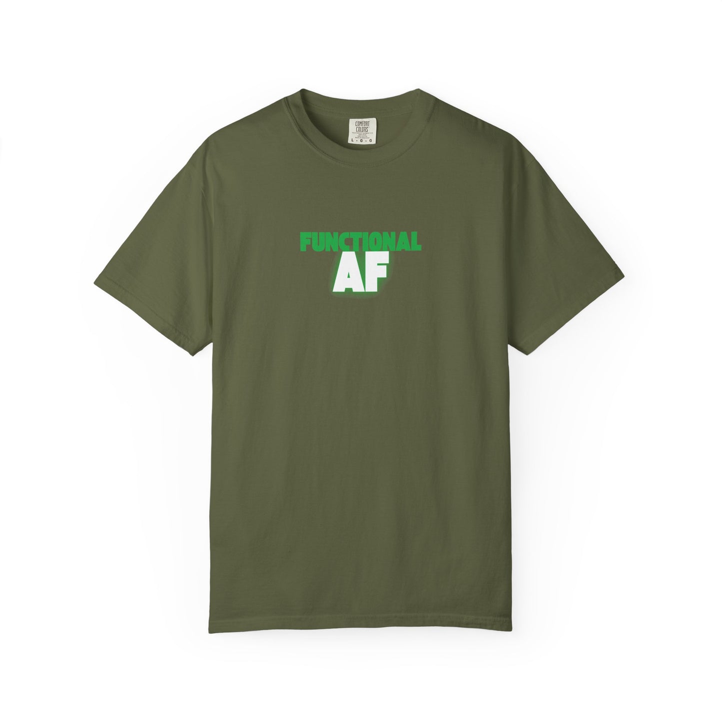 Functional AF RBT BCBA Comfort Colors T-Shirt, Casual Streetwear, Gift for Therapist, Comfortable ABA Tee, Summer Essential