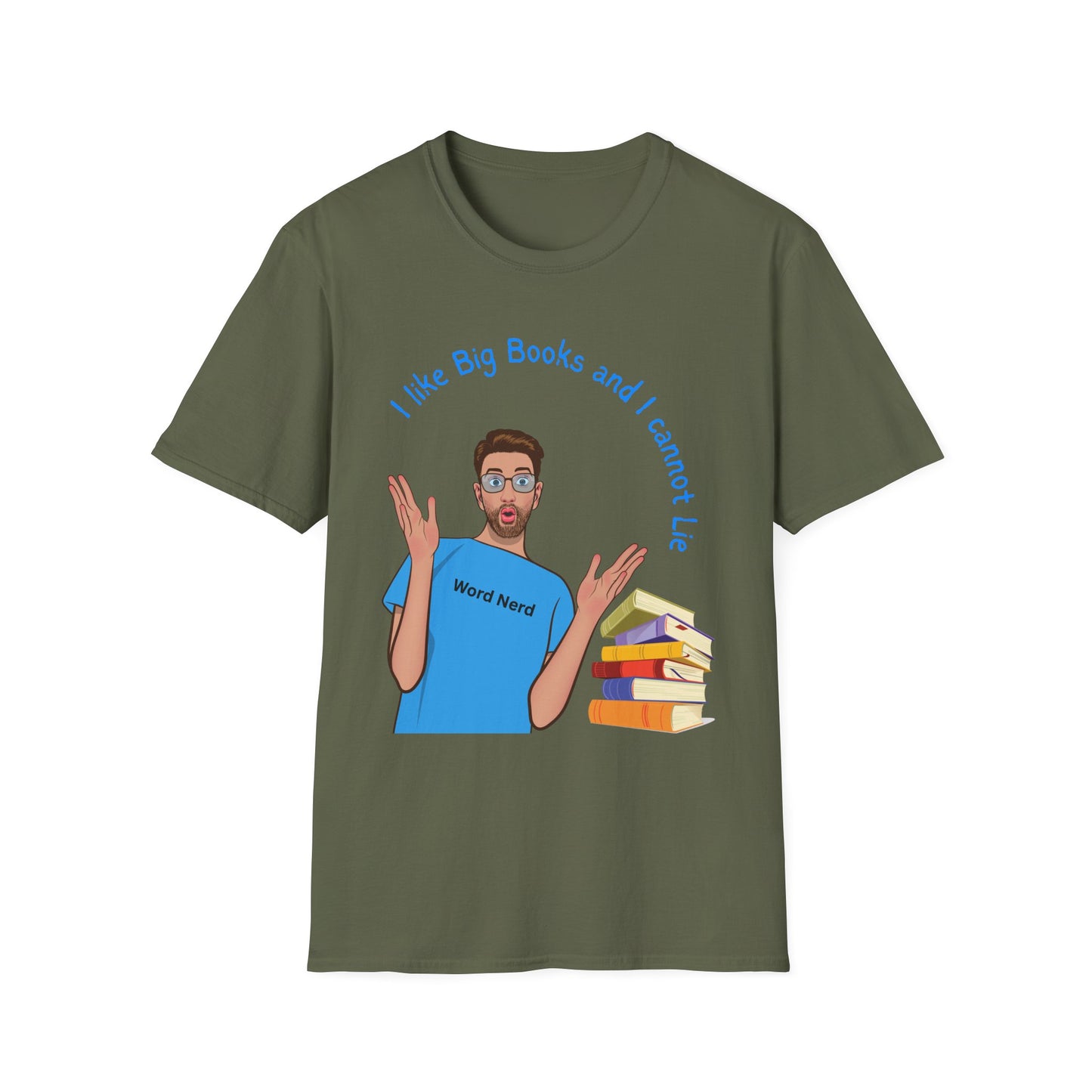 Funny Book Lover T-Shirt, I Like Big Books and I Cannot Lie Tee, Gift for Readers, Literary Humor Shirt, Bookish Apparel, Great for [...]
