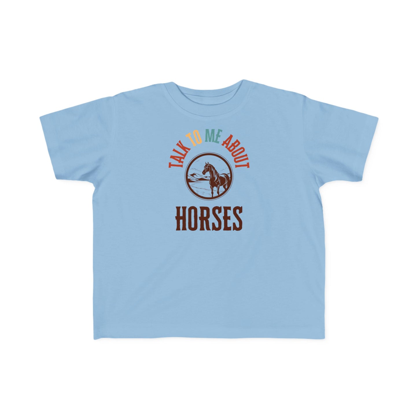 Toddler Horse Lover Tee, Kids T-Shirt, Horse Themed Gift, Equine Baby Apparel