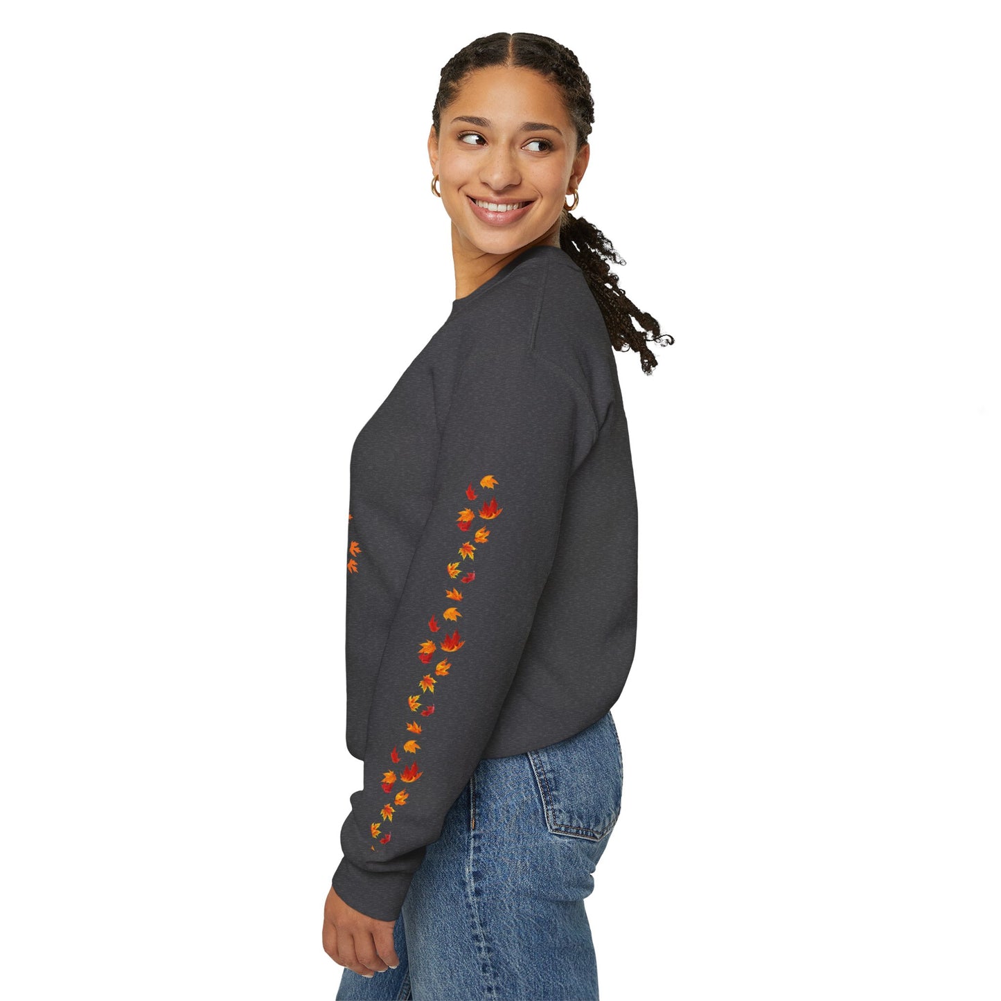 Autumn Tree Sweatshirt, Cozy Fall Crewneck, Unisex Sweatshirt, Nature Lover Gift, Seasonal Fashion, Harvest Celebration Sweater