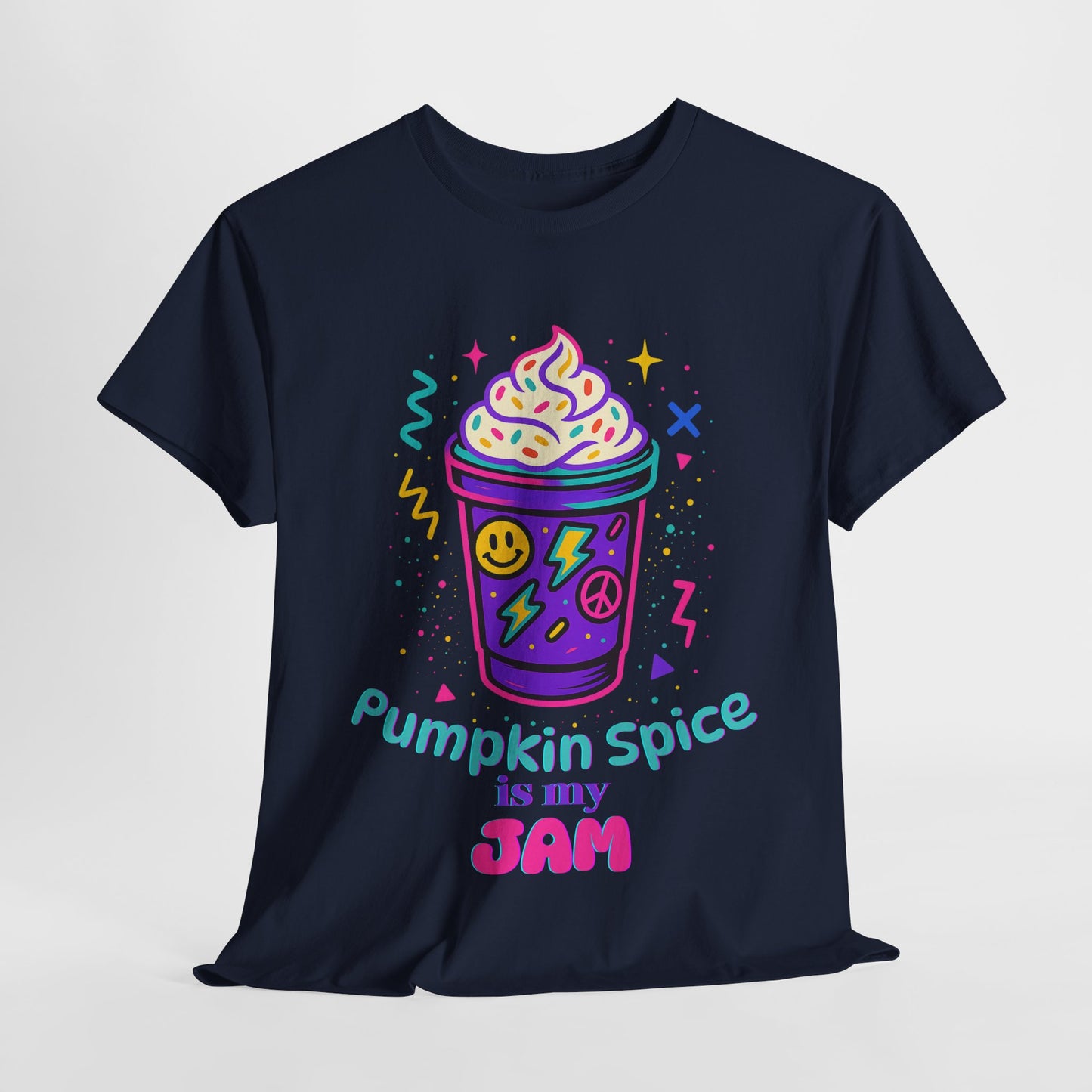 90s Pumpkin Spice T-Shirt, Fall Fashion Tee, Gift for Coffee Lovers, Autumn Casual Wear, Halloween Apparel