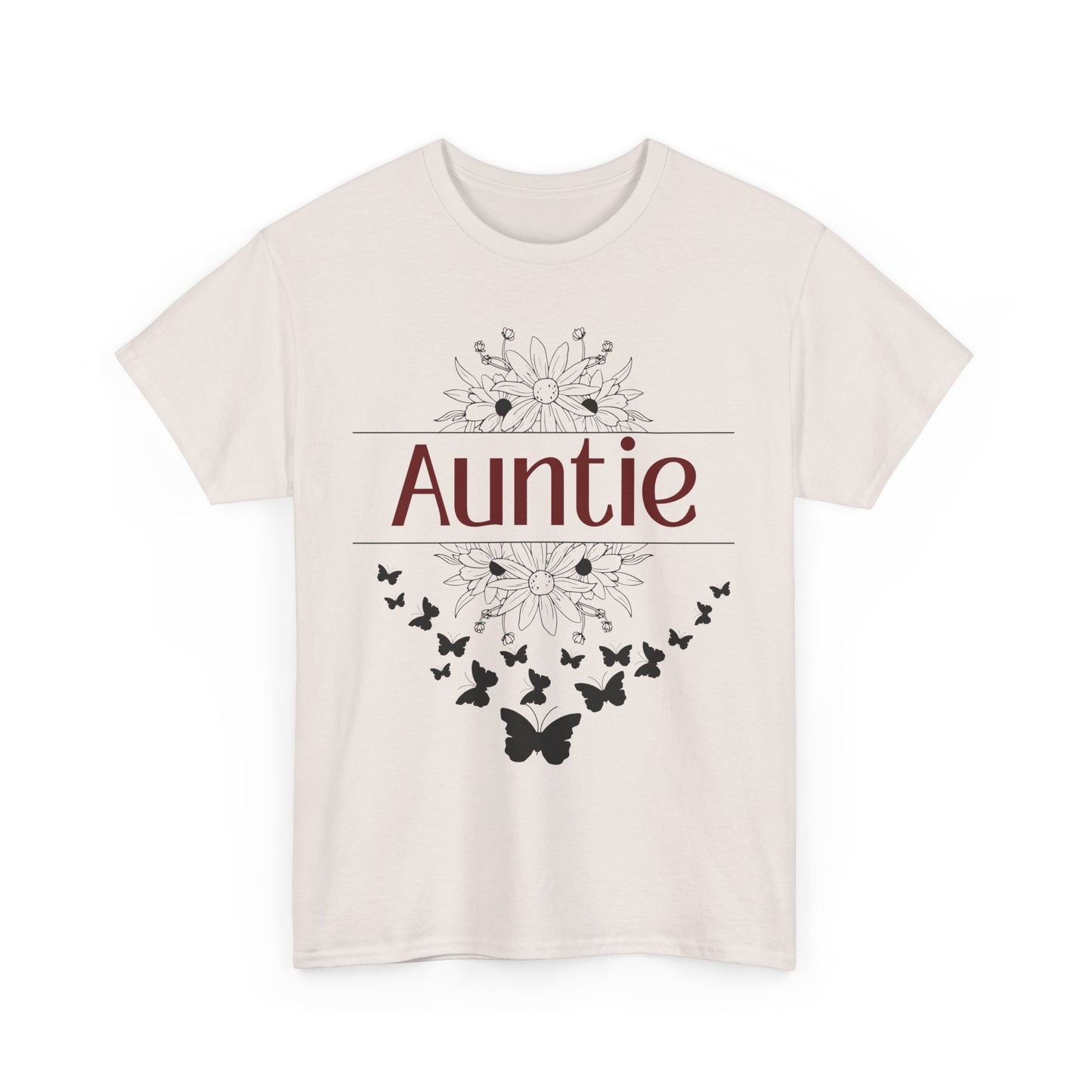 Auntie Butterfly T-Shirt, Gift for new Aunt