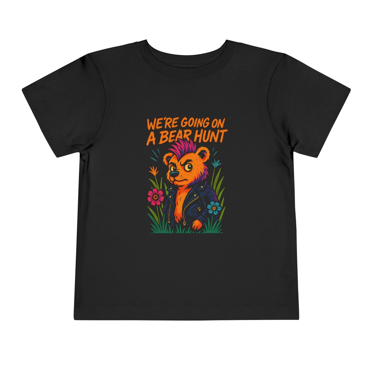 Toddler Bad Bear Hunt Tee - Fun Kids T-Shirt, Birthday Gift, Animal Story Lovers