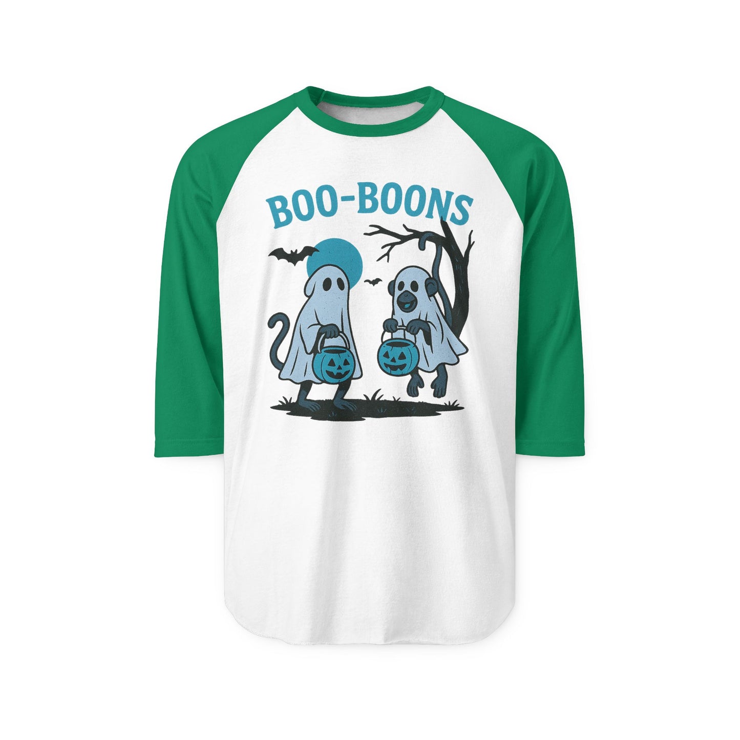 Unisex Halloween Raglan Shirt - Boo-Boons Graphic Tee, Perfect for Fall Celebrations, Trick or Treating, Ghost Lovers, Spooky Season, [...]