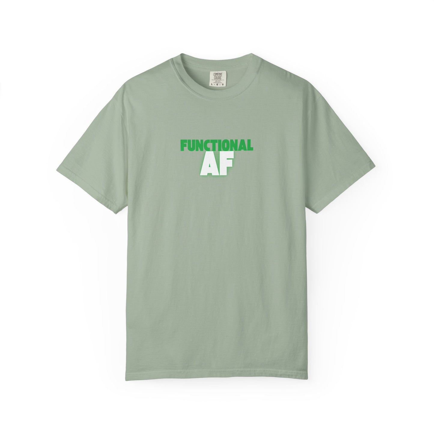 Functional AF RBT BCBA Comfort Colors T-Shirt, Casual Streetwear, Gift for Therapist, Comfortable ABA Tee, Summer Essential