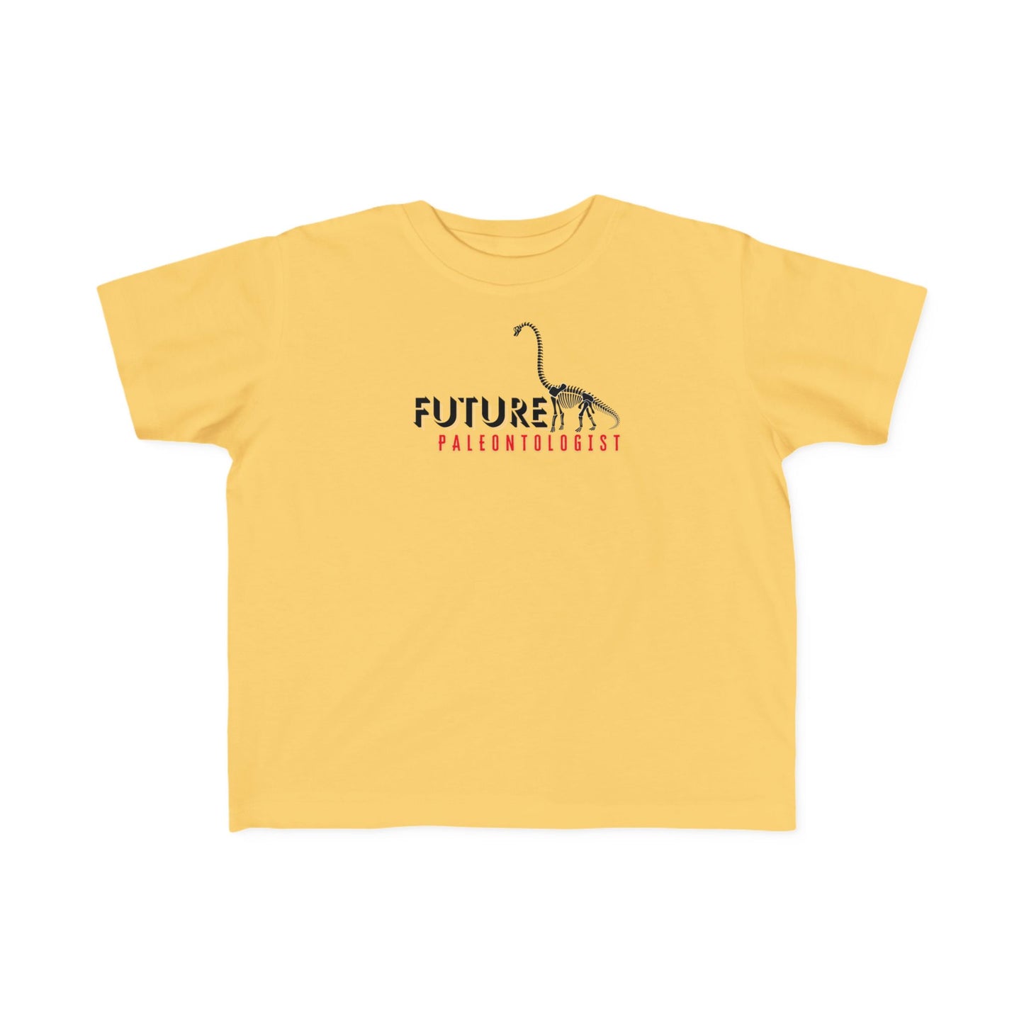 Future Paleontologist Toddler Short Sleeve Tee, Dinosaur Lover Kids tshirt