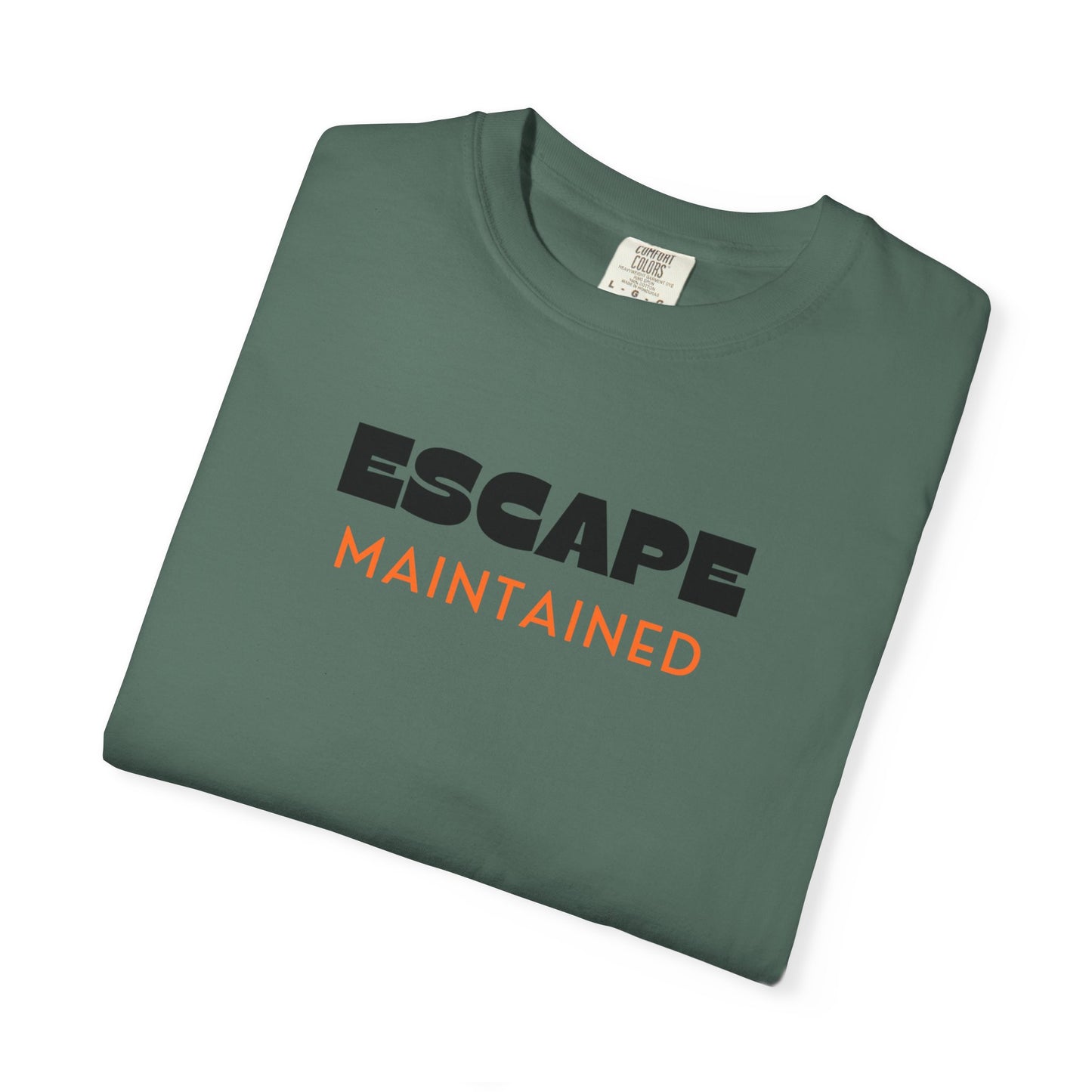 RBT BCBA Comfort Colors T-Shirt: Escape Maintained, Therapist Wear, Gift for Technician, ABA Vibes