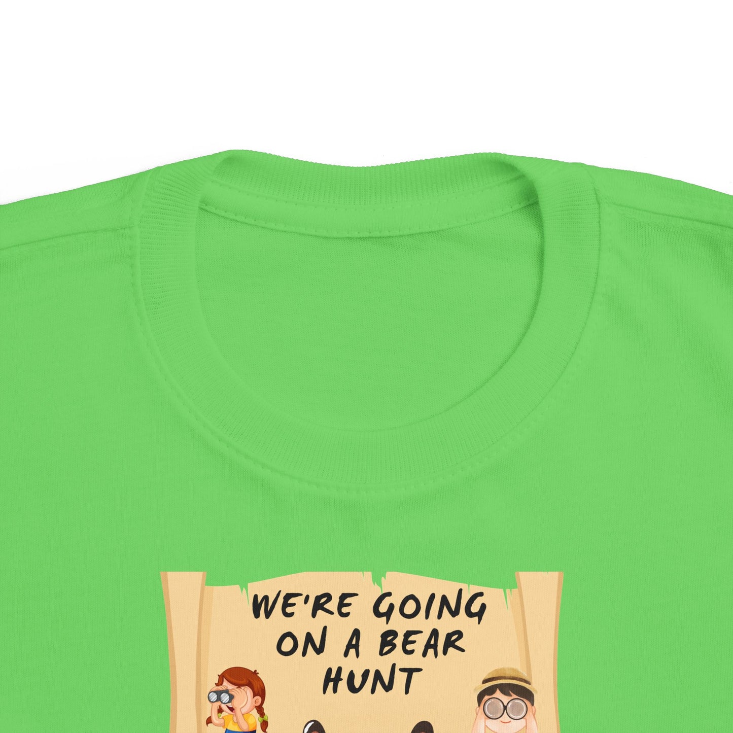 Toddler Bear Hunt Tee - Cute Exploration Shirt for Kids, Storytime and Outdoor Adventures