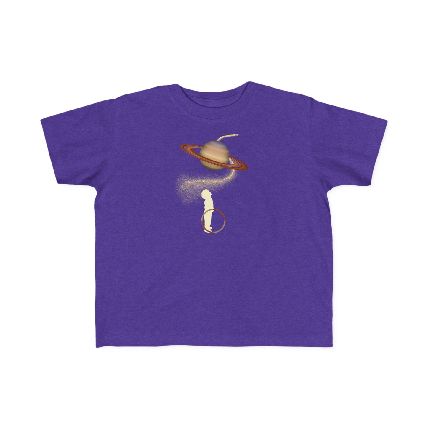 Toddler's Space Tee - Saturn Graphic Shirt, Birthday Gift, Astronomy Lover's Gift