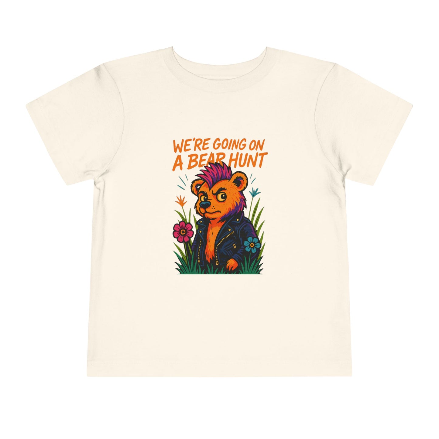 Toddler Bad Bear Hunt Tee - Fun Kids T-Shirt, Birthday Gift, Animal Story Lovers