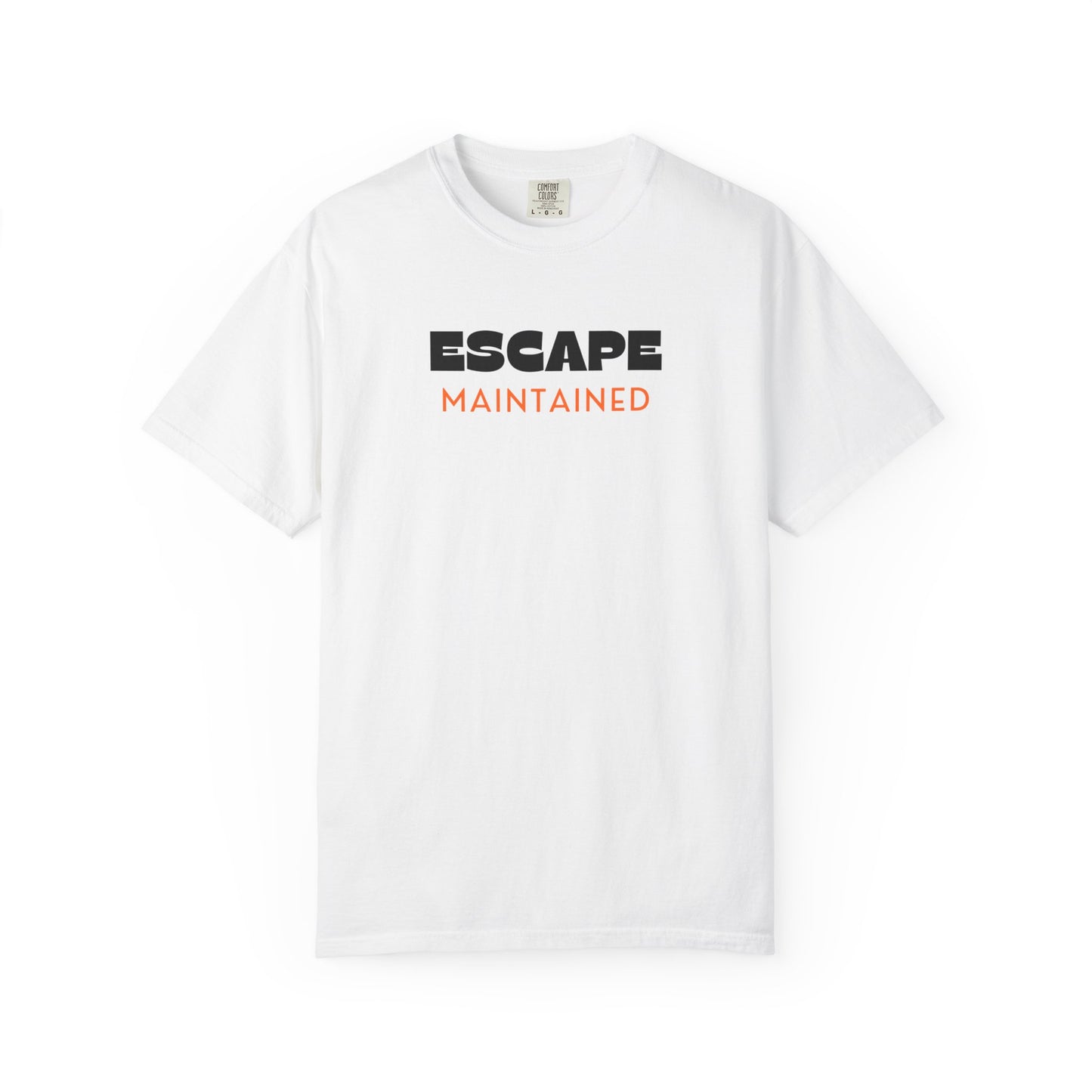 RBT BCBA Comfort Colors T-Shirt: Escape Maintained, Therapist Wear, Gift for Technician, ABA Vibes