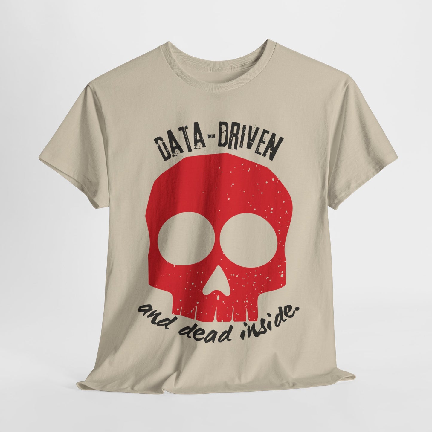 BCBA, RBT, Therapist T-shirt-Data Driven and Dead Inside – Skull ABA Therapy Tee