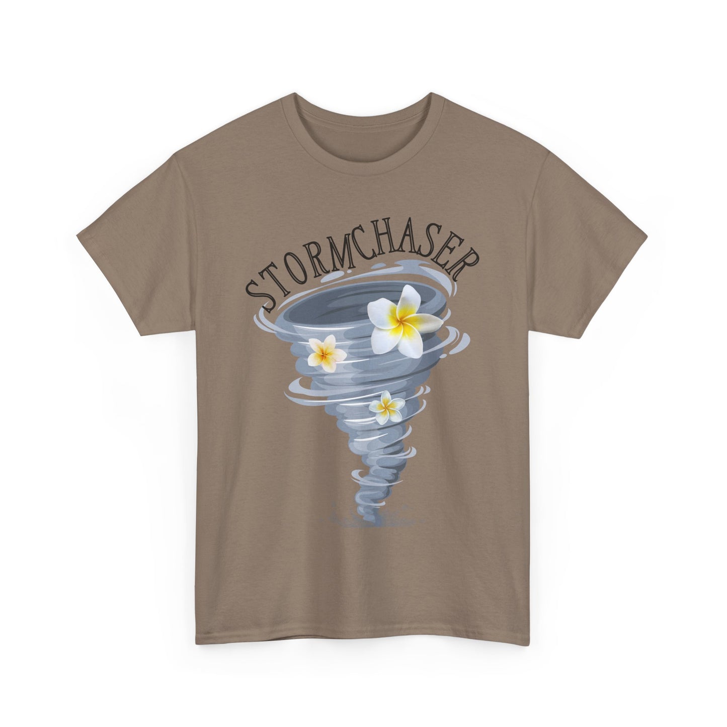 New Mom Storm Chaser Tee - Unisex Heavy Cotton T-Shirt for Expecting Mom, Gift for Baby Shower, One of set of three, Nature Lover Apparel, [...]