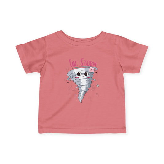 Cute Tornado Infant Tee, Baby Storm Shirt, Kids Weather T-shirt, Funny Matching Toddler Shirt, Baby Shower Gift, Nursery Decor