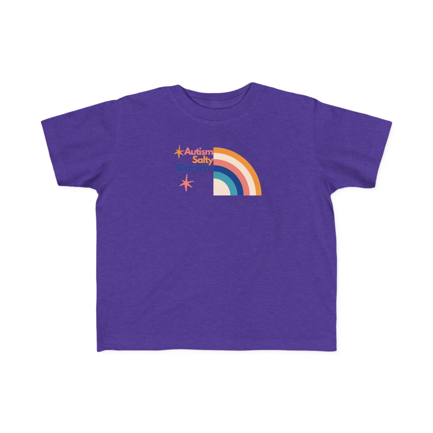 Toddler's Salty Autism Awareness Tee, Kids' Rainbow Shirt