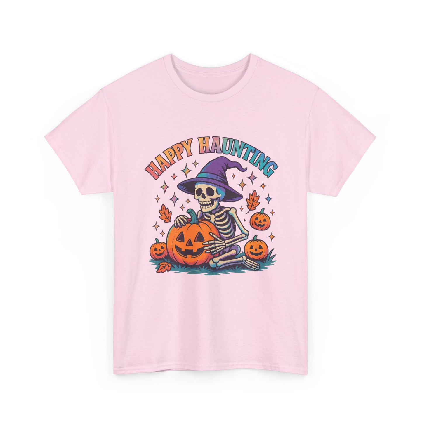 Halloween Skeleton Tee, Unisex Halloween Shirt, Spooky Season Apparel, Fall Festivity Clothing, Pumpkin Carving Fun