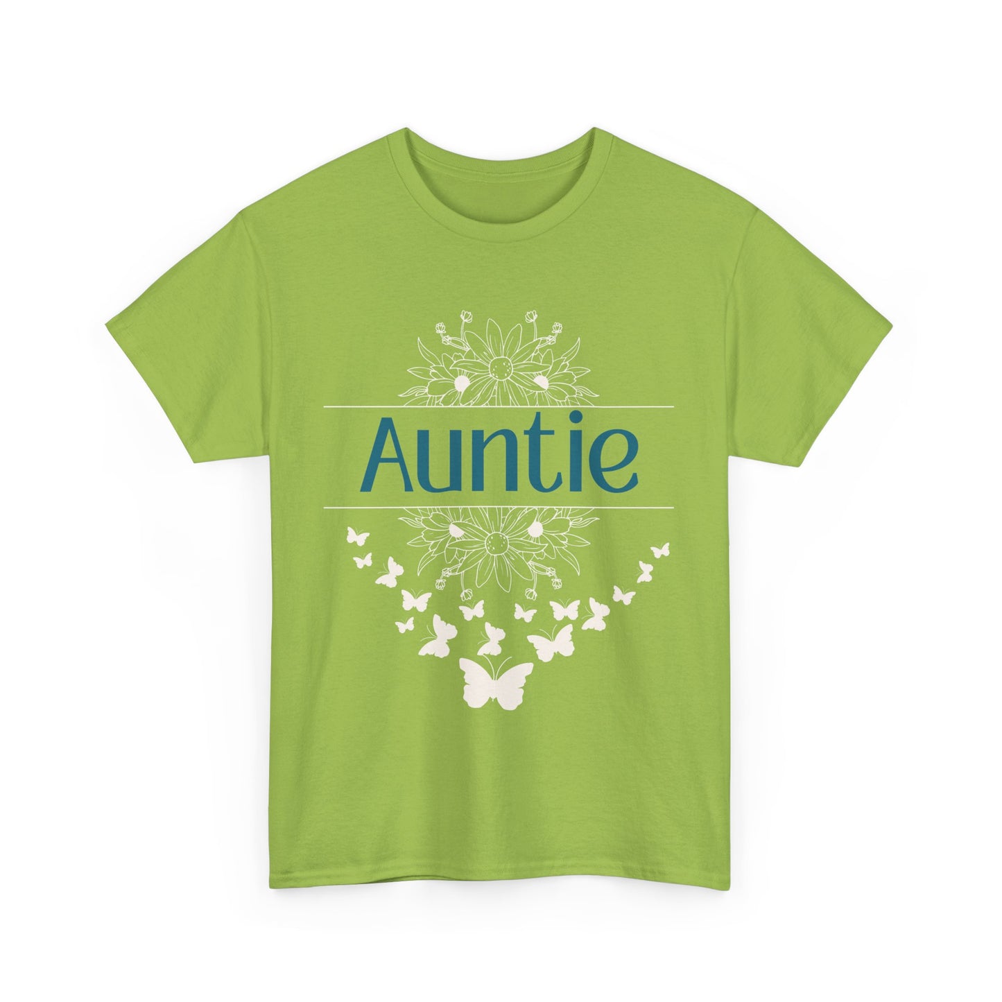 Auntie Floral Unisex T-Shirt, Gift for new Aunt