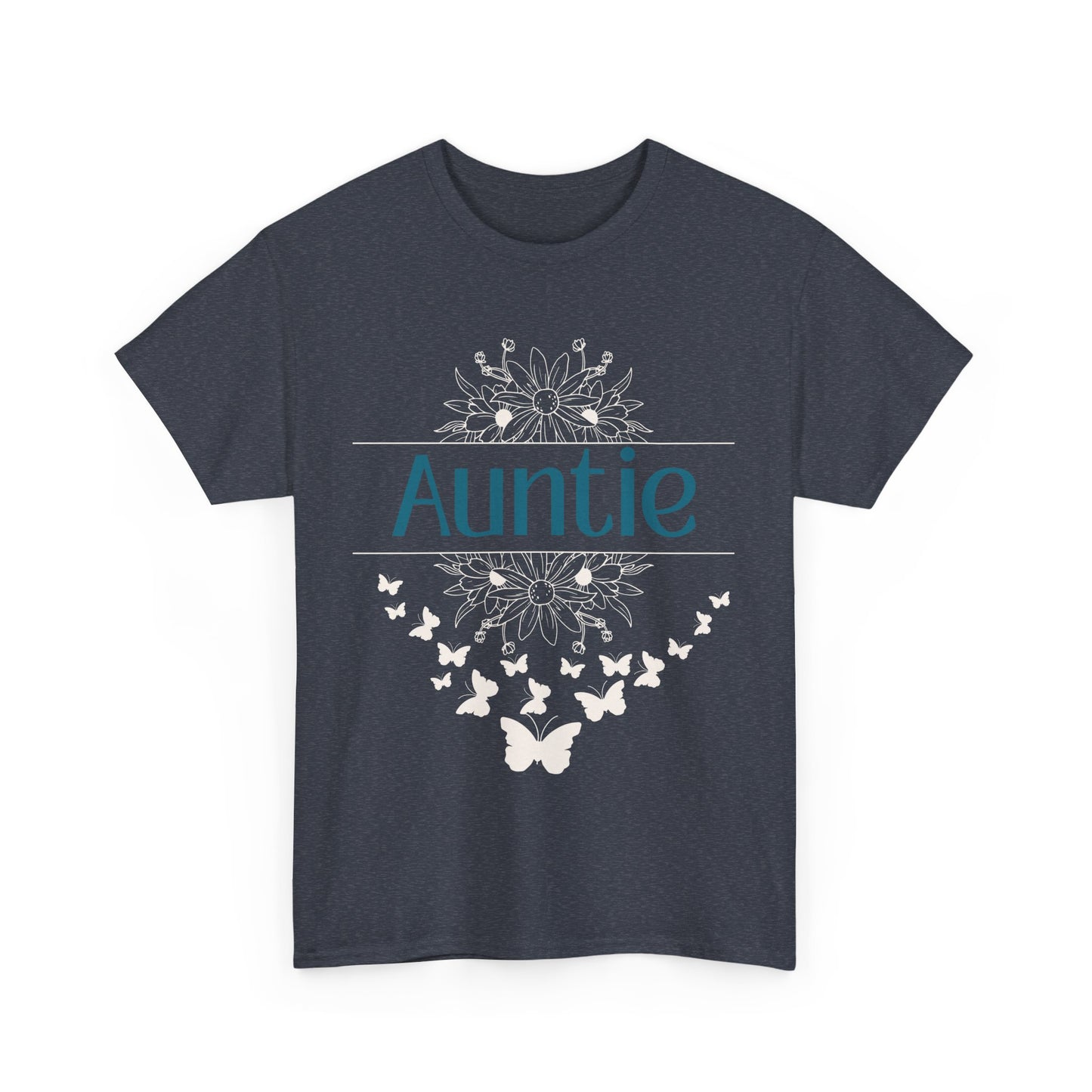 Auntie Floral Unisex T-Shirt, Gift for new Aunt