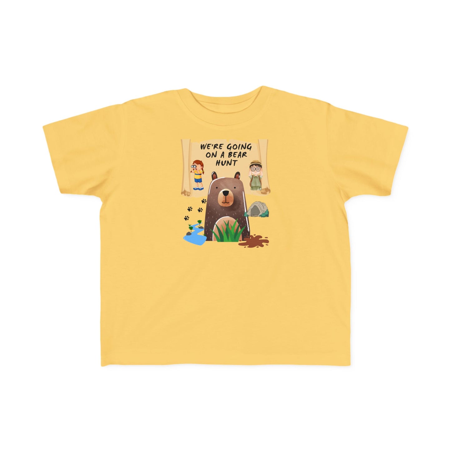 Toddler Bear Hunt Tee - Cute Exploration Shirt for Kids, Storytime and Outdoor Adventures