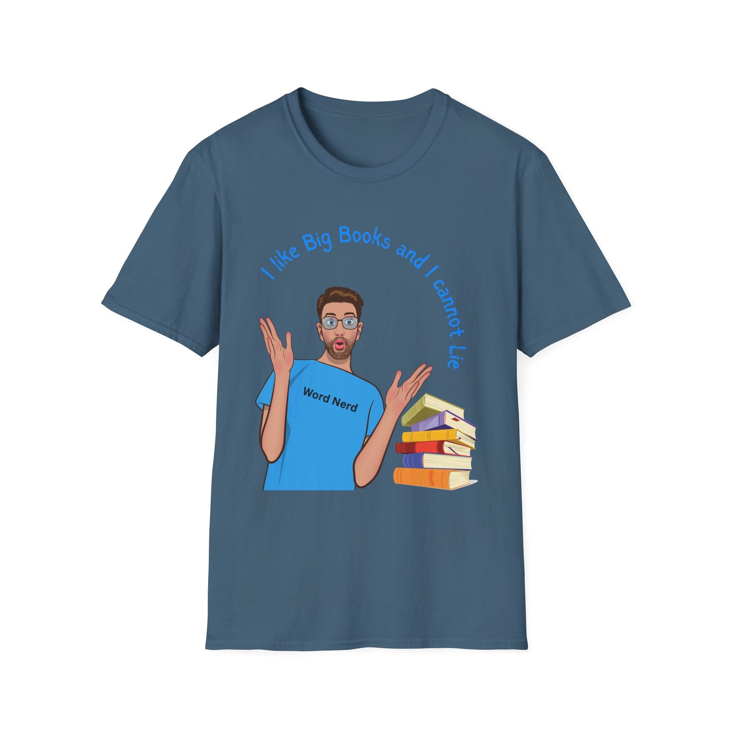 Funny Book Lover T-Shirt, I Like Big Books and I Cannot Lie Tee, Gift for Readers, Literary Humor Shirt, Bookish Apparel, Great for [...]