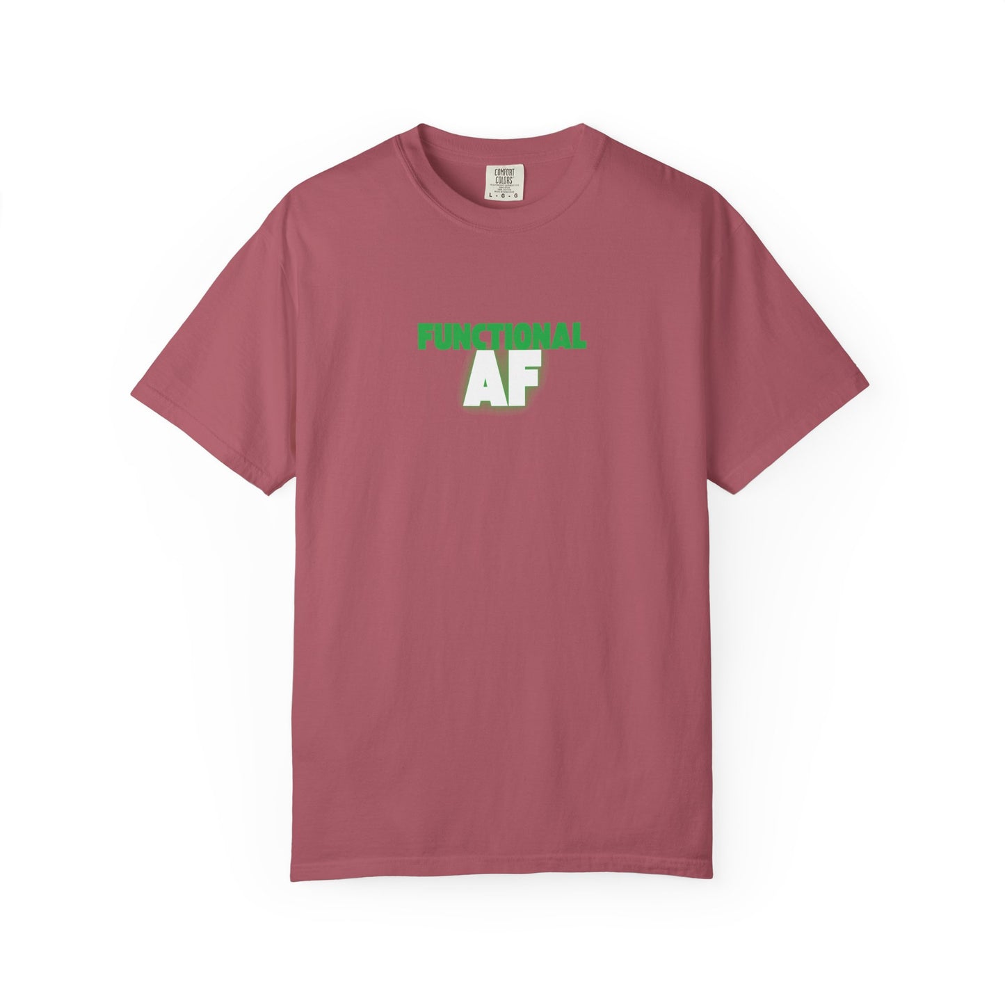 Functional AF RBT BCBA Comfort Colors T-Shirt, Casual Streetwear, Gift for Therapist, Comfortable ABA Tee, Summer Essential