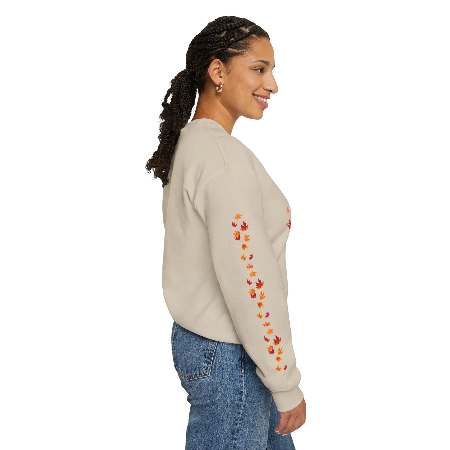 Autumn Tree Sweatshirt, Cozy Fall Crewneck, Unisex Sweatshirt, Nature Lover Gift, Seasonal Fashion, Harvest Celebration Sweater