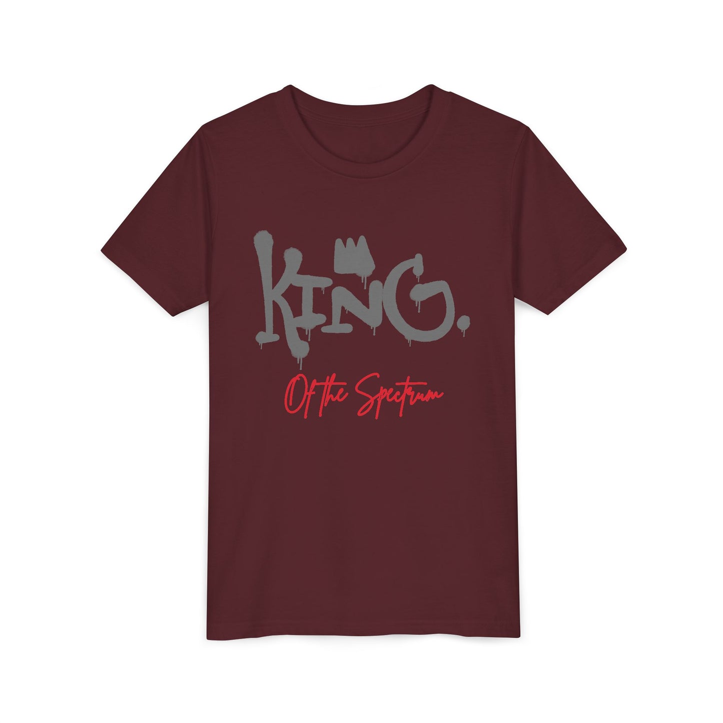 Autism Pride Youth T-Shirt: King of the Spectrum Tee for Empowered Boys