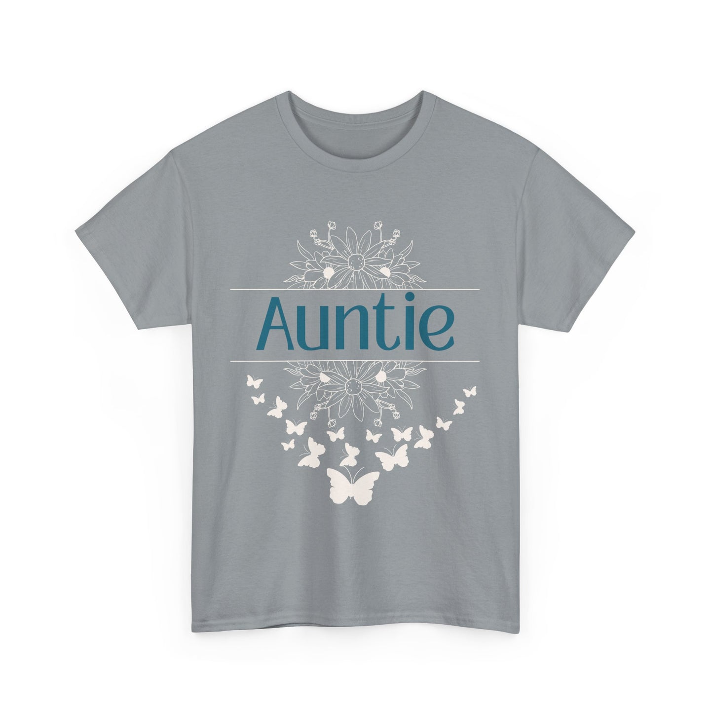 Auntie Floral Unisex T-Shirt, Gift for new Aunt