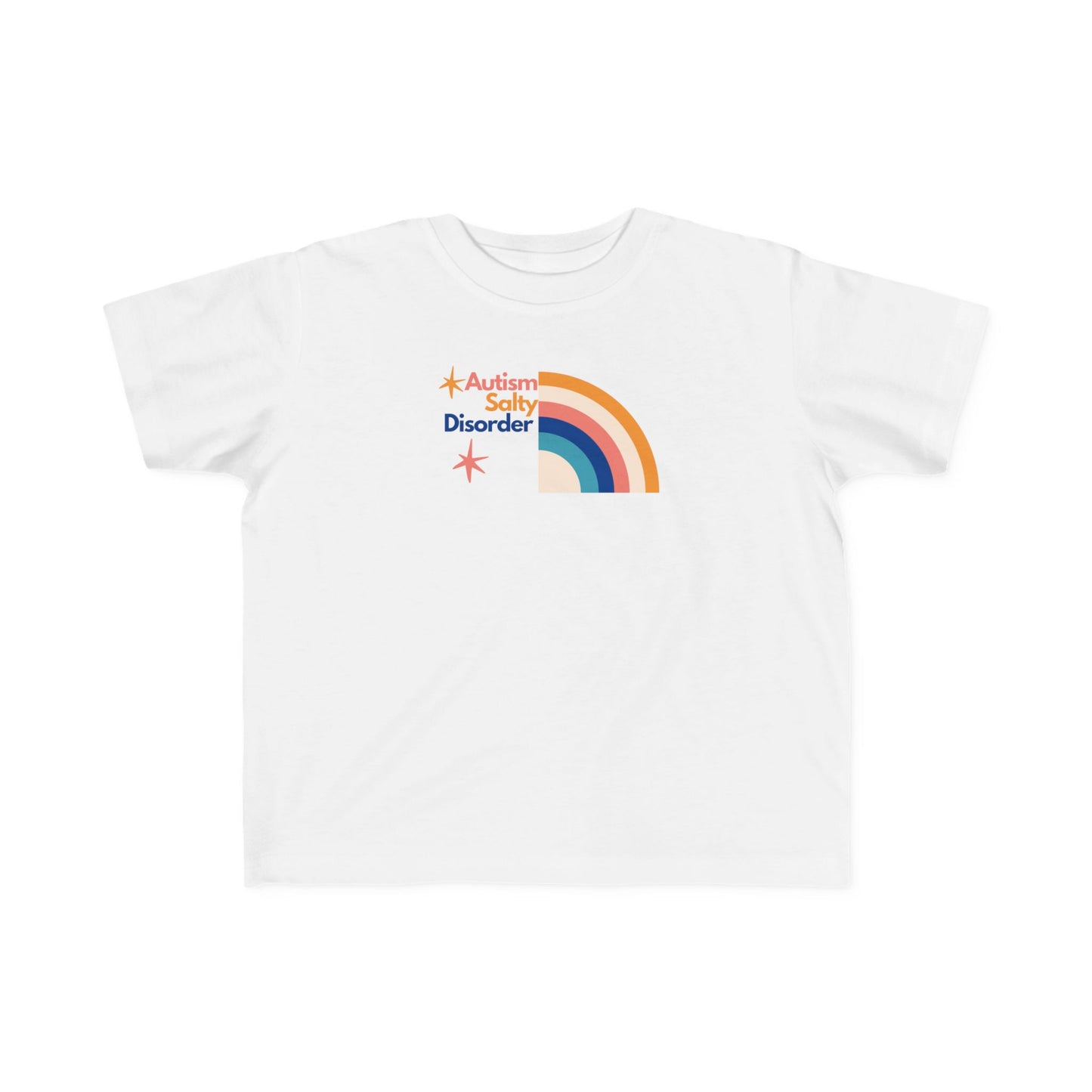 Toddler's Salty Autism Awareness Tee, Kids' Rainbow Shirt