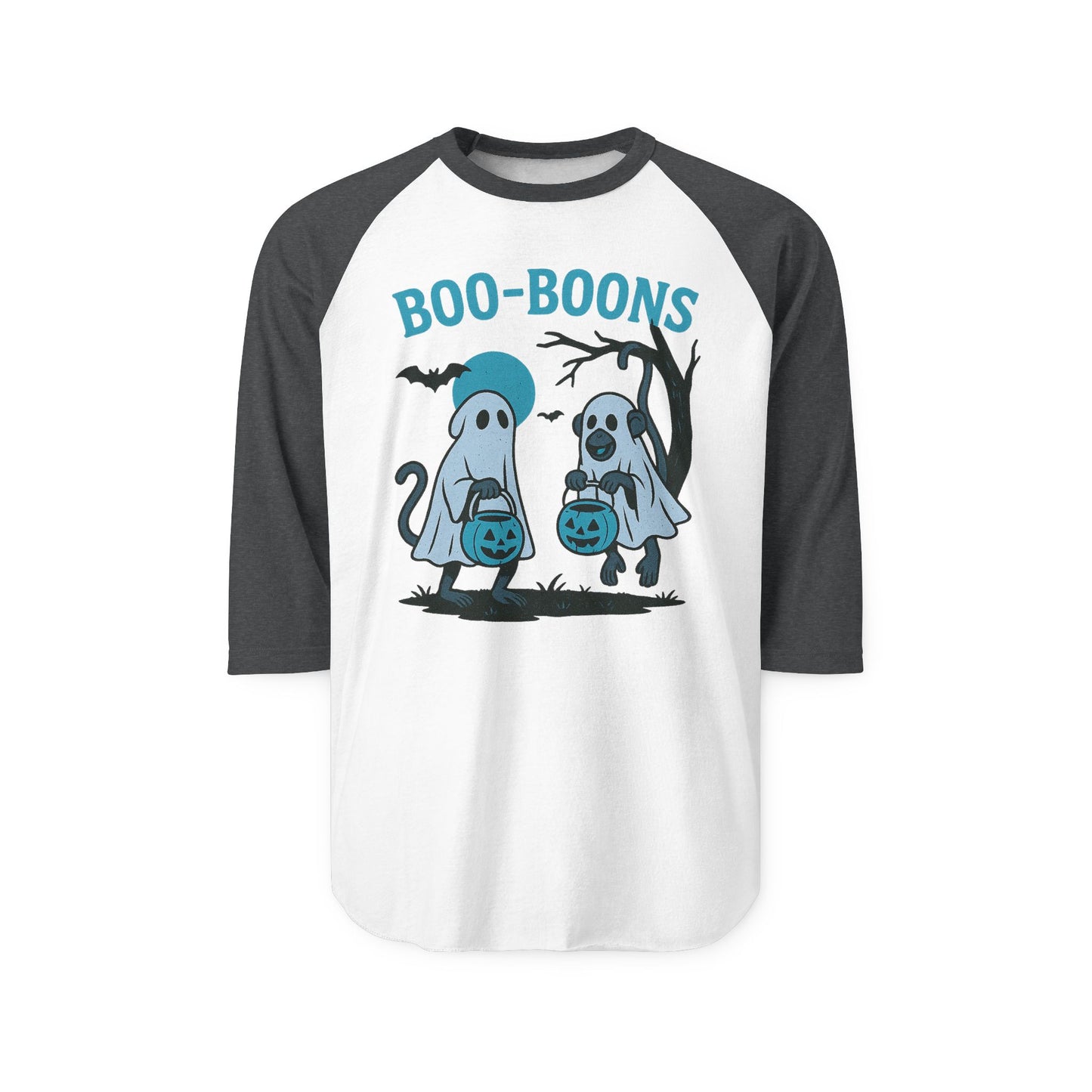 Unisex Halloween Raglan Shirt - Boo-Boons Graphic Tee, Perfect for Fall Celebrations, Trick or Treating, Ghost Lovers, Spooky Season, [...]