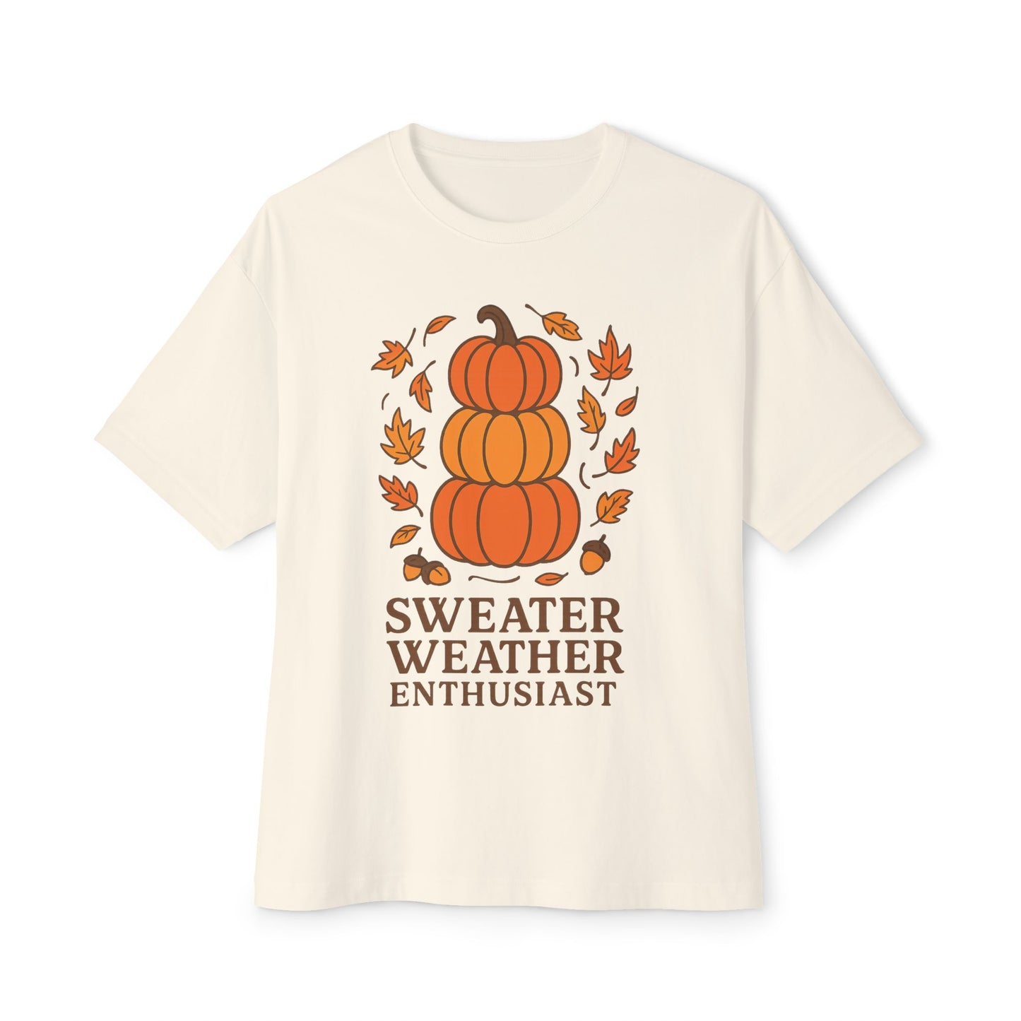 Pumpkin Lover Boxy Tee - Cozy Shirt for Autumn, Halloween Parties, Fall Gatherings, Casual Wear, Gift for Sweater Weather Enthusiasts