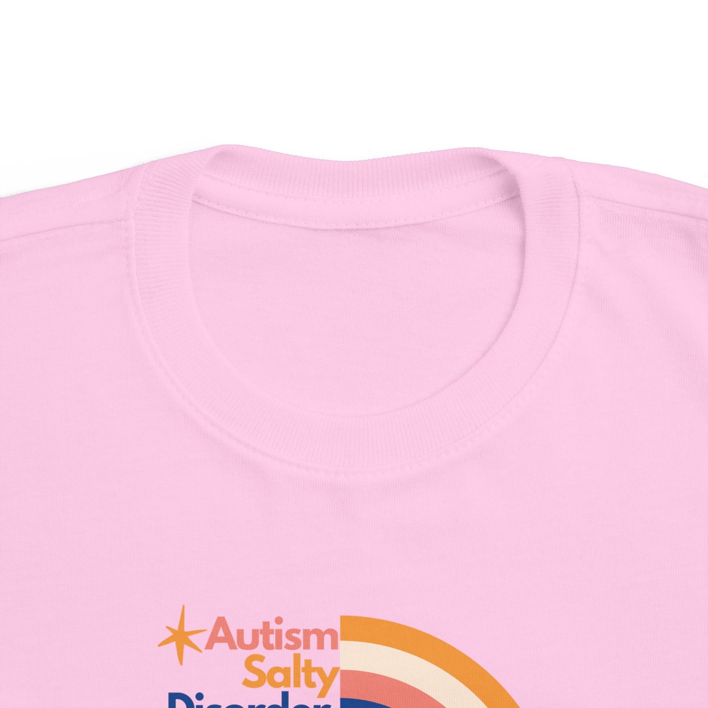 Toddler's Salty Autism Awareness Tee, Kids' Rainbow Shirt