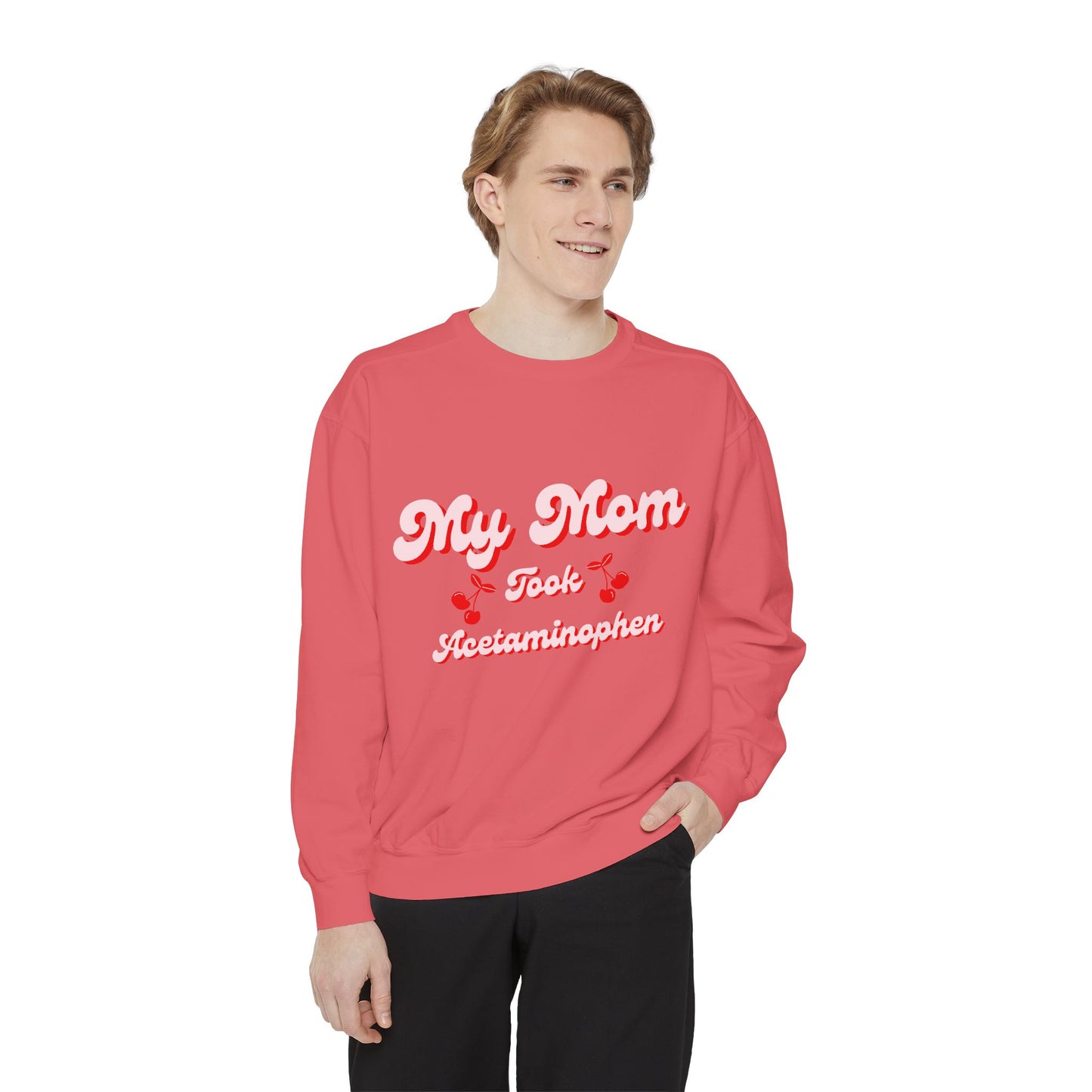 Funny Autism Awarenes Comfort Colors Sweatshirt | Acetaminophen Does Not Cause Autism