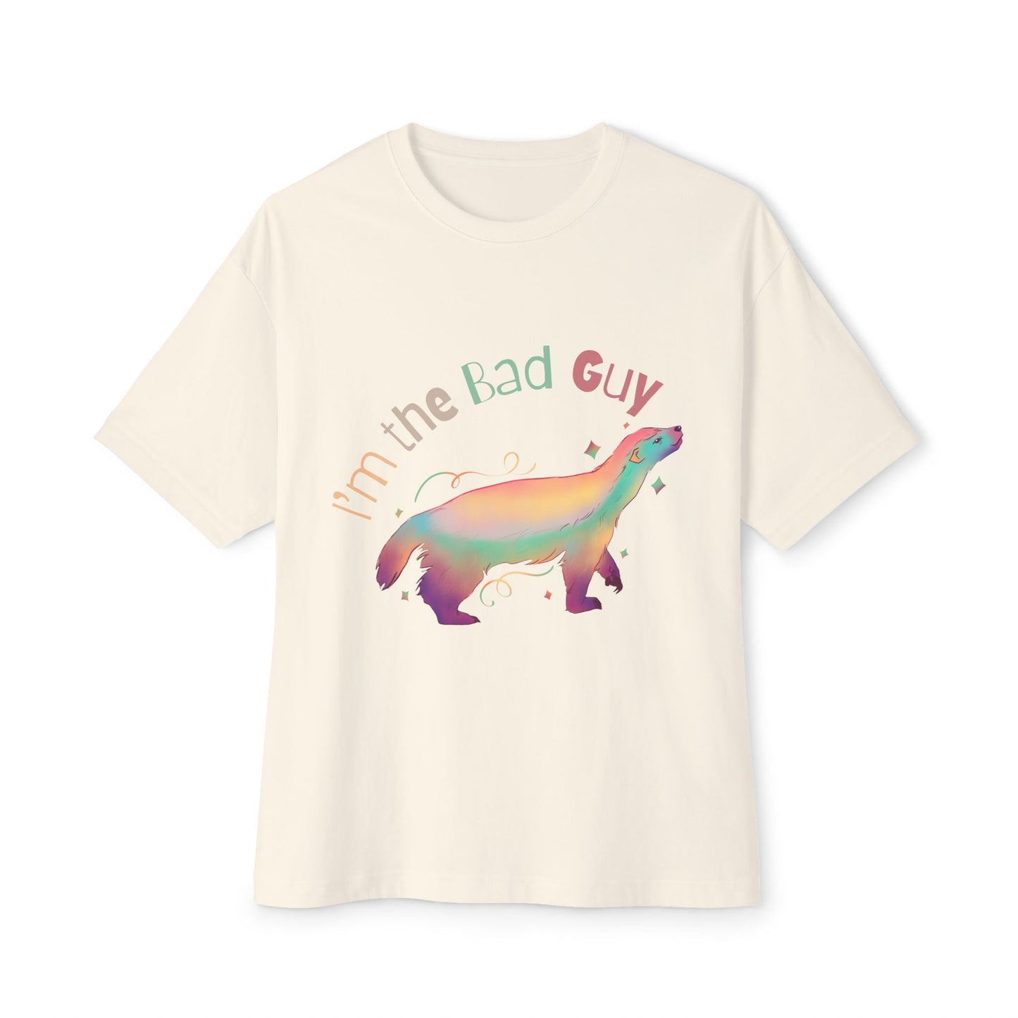 Whimsical Animal Tee, Funny Graphic T-Shirt, Oversized Tee for Casual Wear, Gift Idea for Animal Lovers, Trendy Statement Shirt