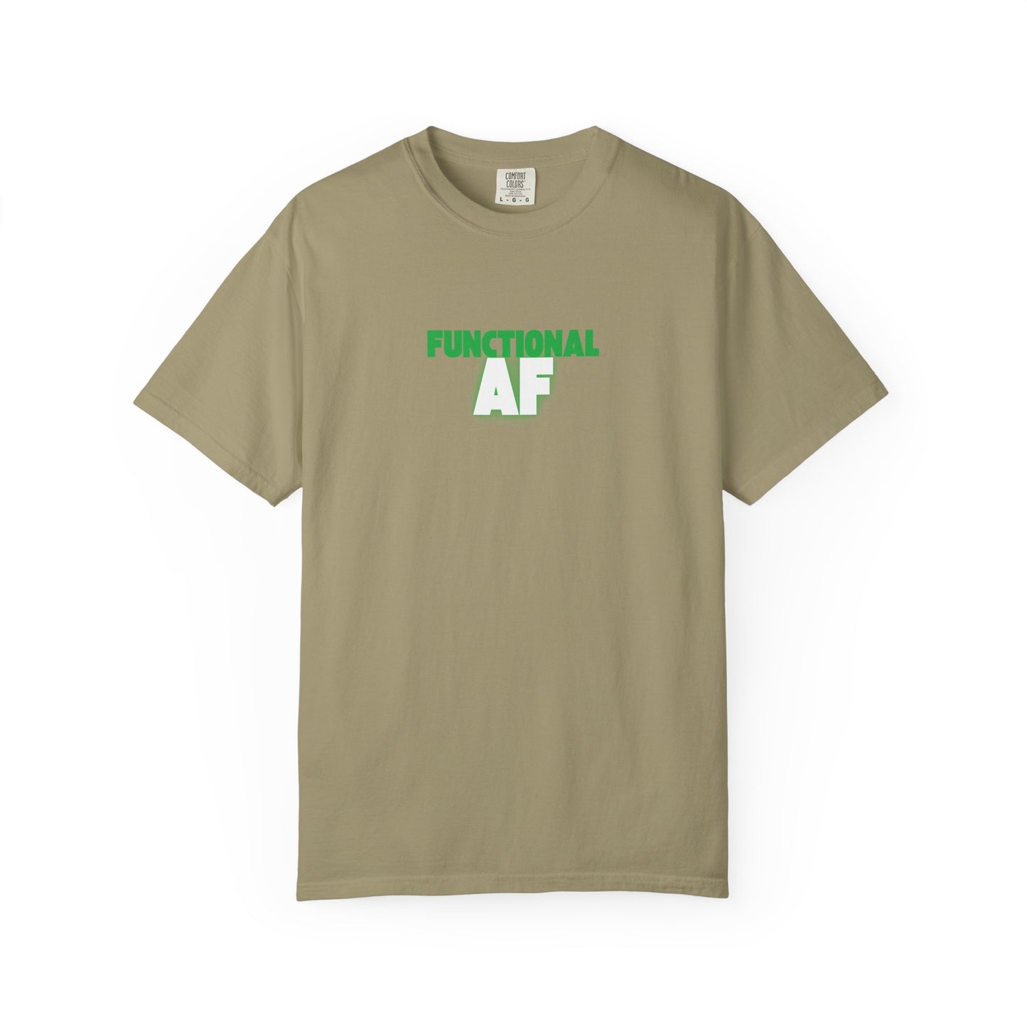 Functional AF RBT BCBA Comfort Colors T-Shirt, Casual Streetwear, Gift for Therapist, Comfortable ABA Tee, Summer Essential