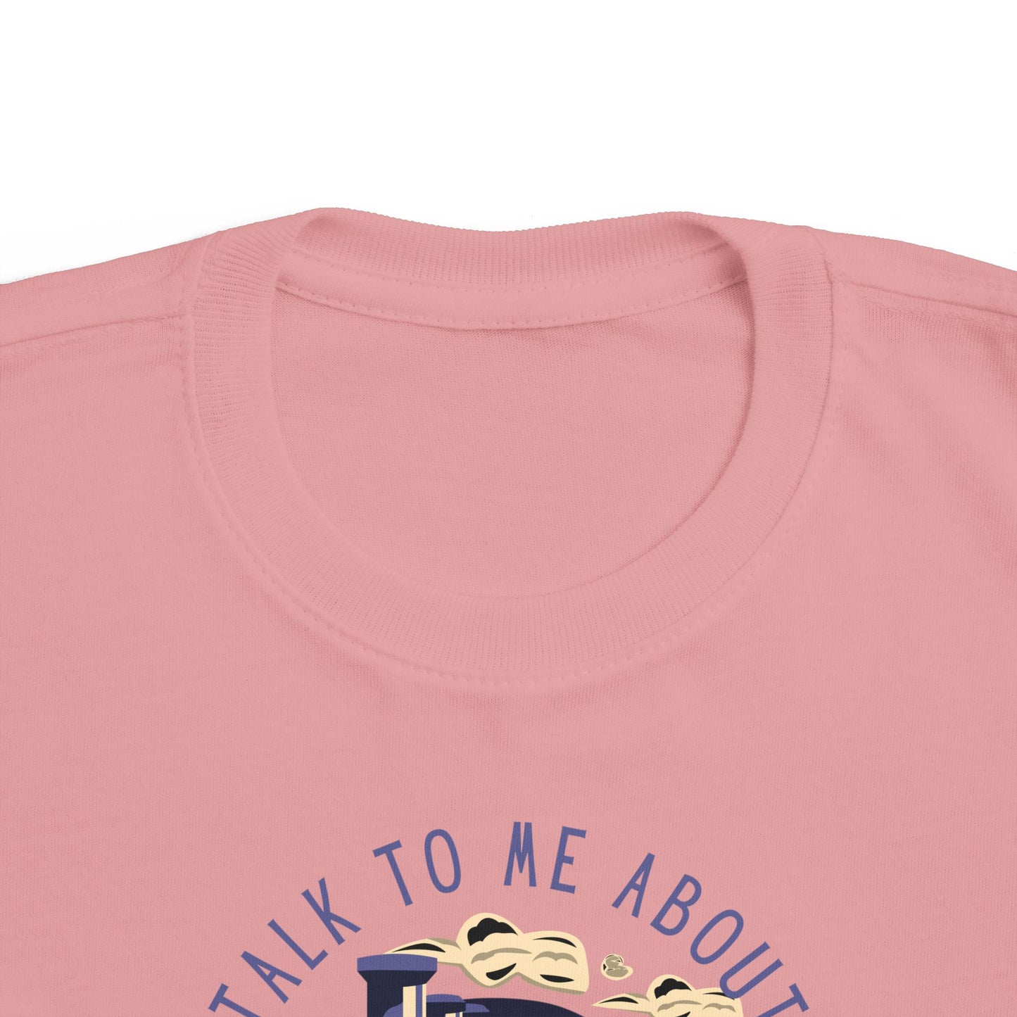 Train Enthusiast Toddler Tee, Kids Gift for Train Lovers