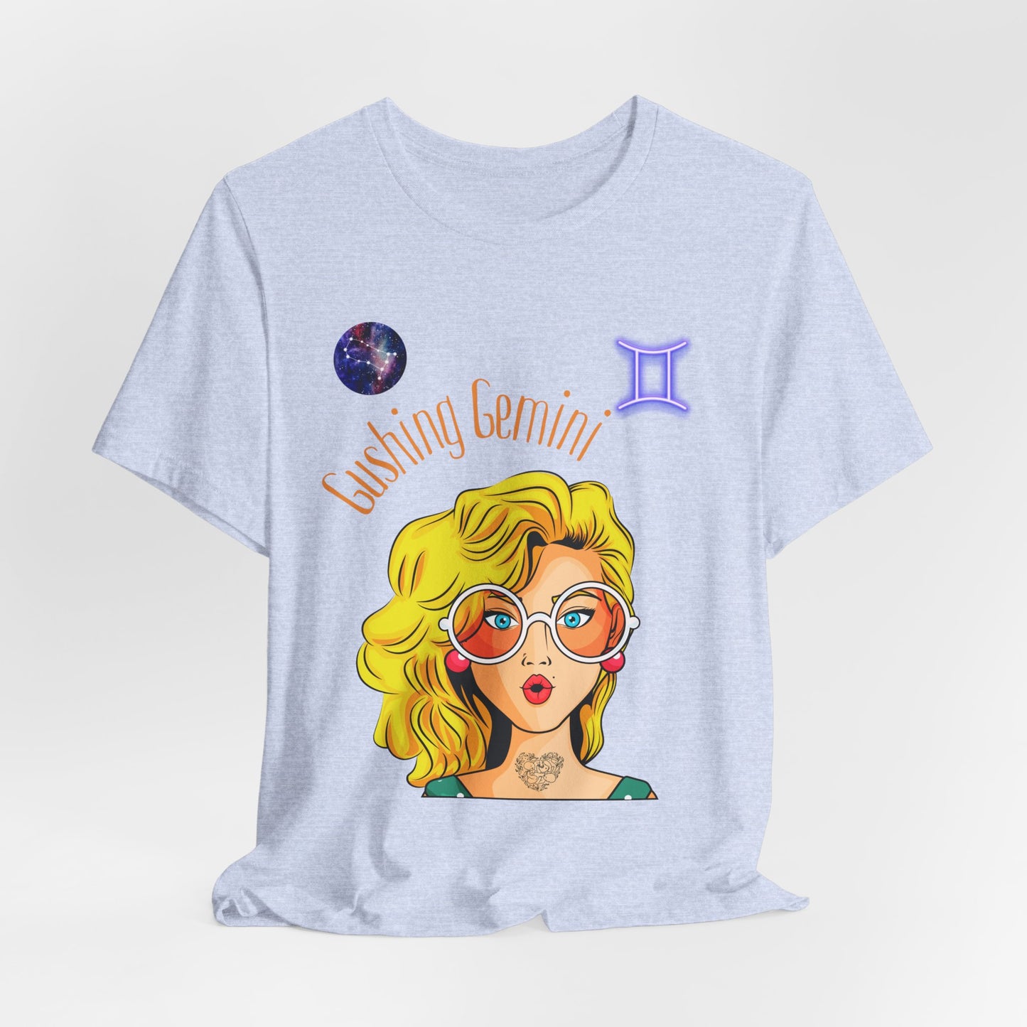 Gemini Astrology Tee, Zodiac Shirt, Horoscope Top, Birthday, Astrology Lovers T-Shirt, Casual Summer Wear