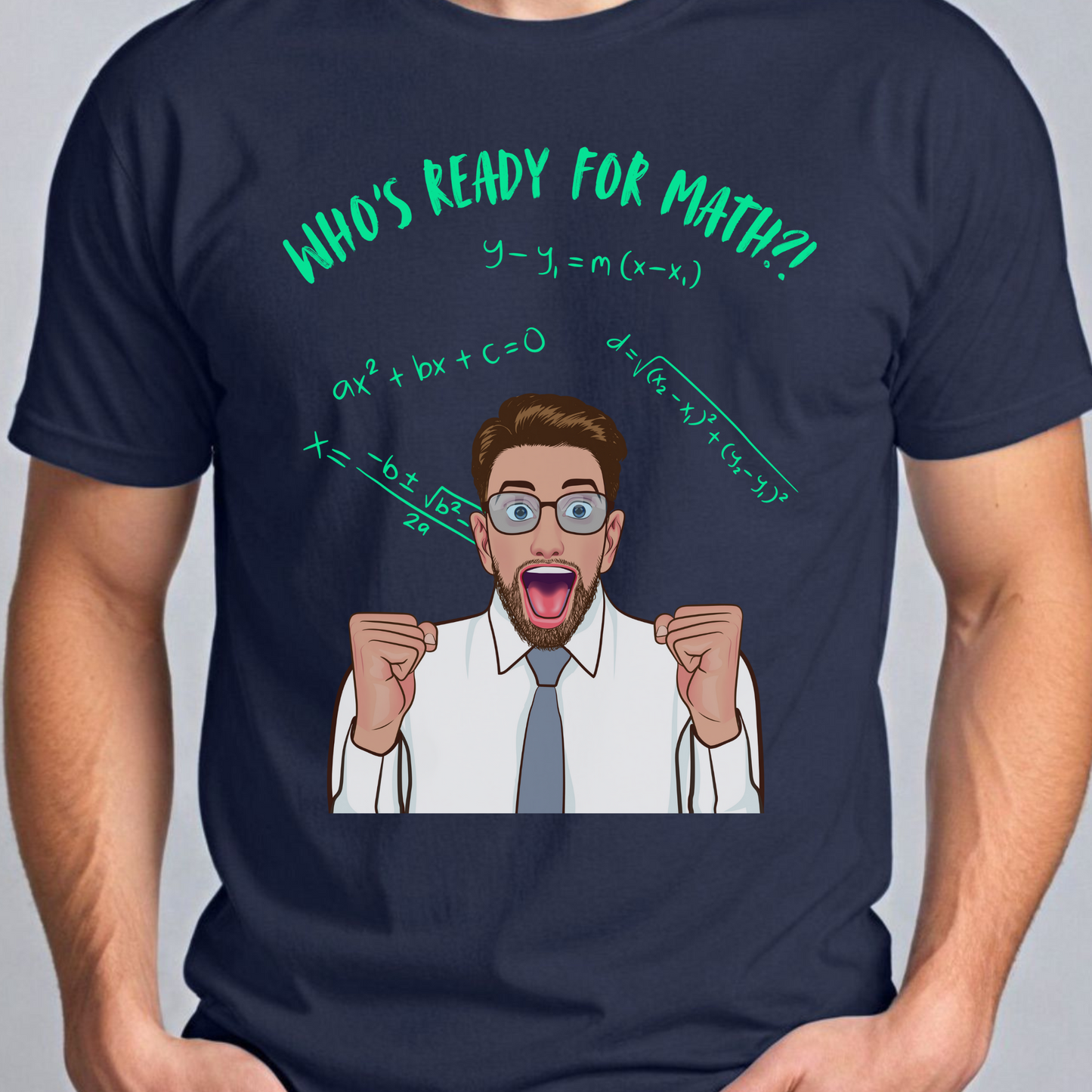 Cool Math Teacher Shirt, Who's Ready For Math, Gift For Math Teachers, Hyper Teacher, Math Nerd T Shirt