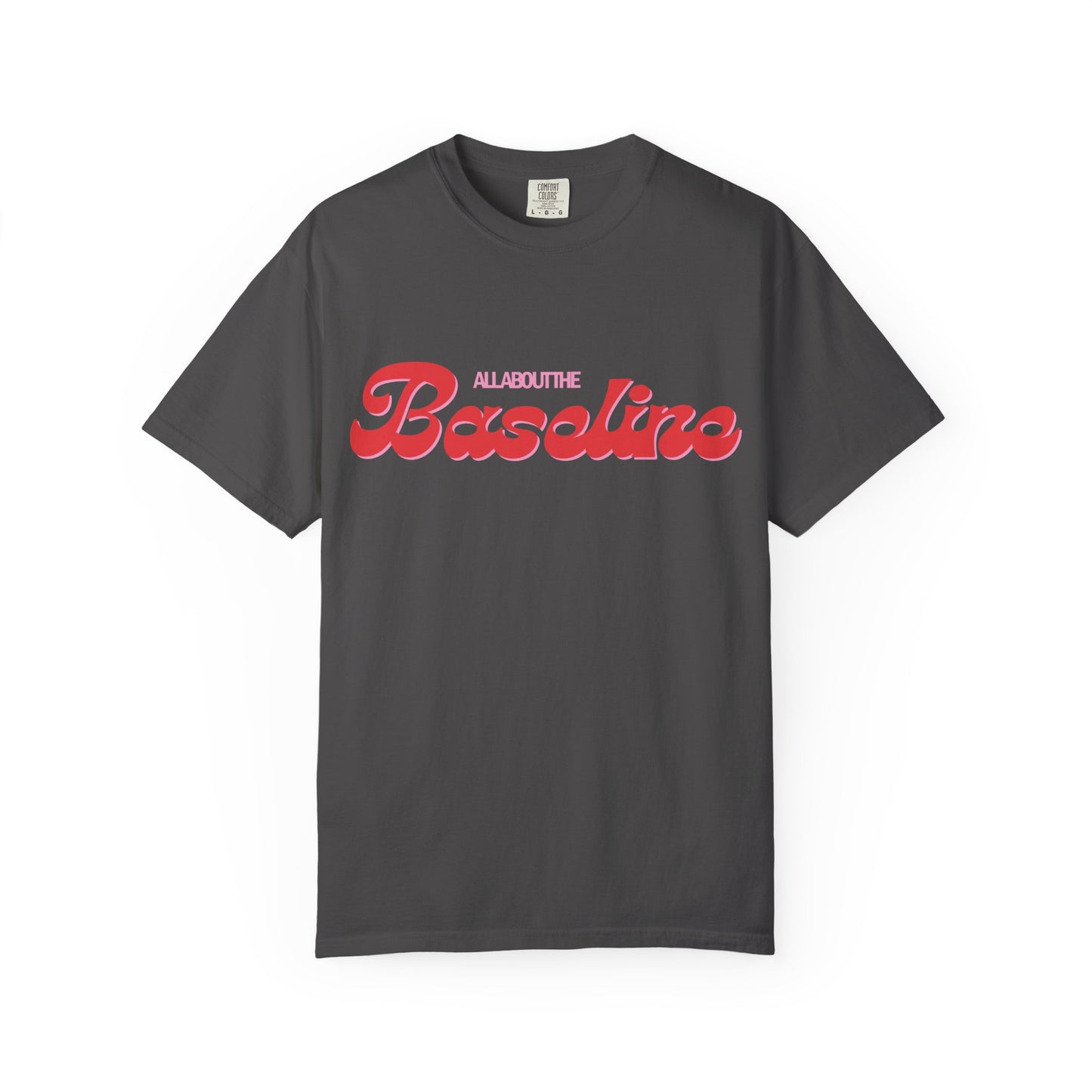 RBT BCBA Comfort Colors T-Shirt with 'All About the Baseline' Design - Casual Wear, Gift for ABA Therapist