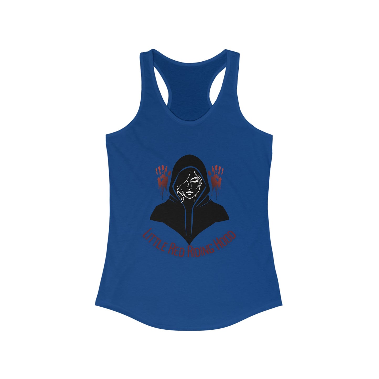 Little Red Riding Hood Graphic Tank for Women, Horror Tank Top, Halloween Outfit, Casual Summer Wear, Unique Gift Idea