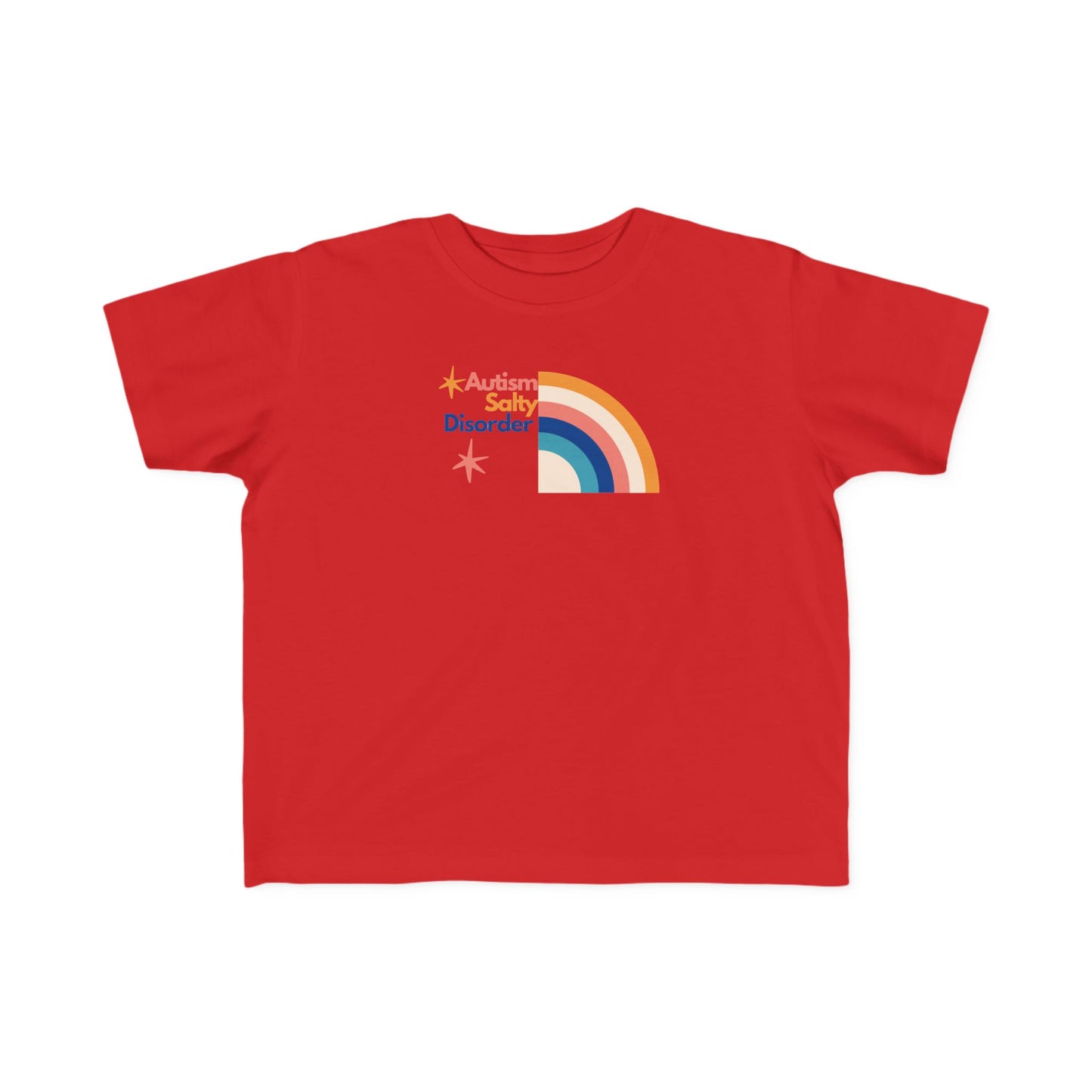 Toddler's Salty Autism Awareness Tee, Kids' Rainbow Shirt