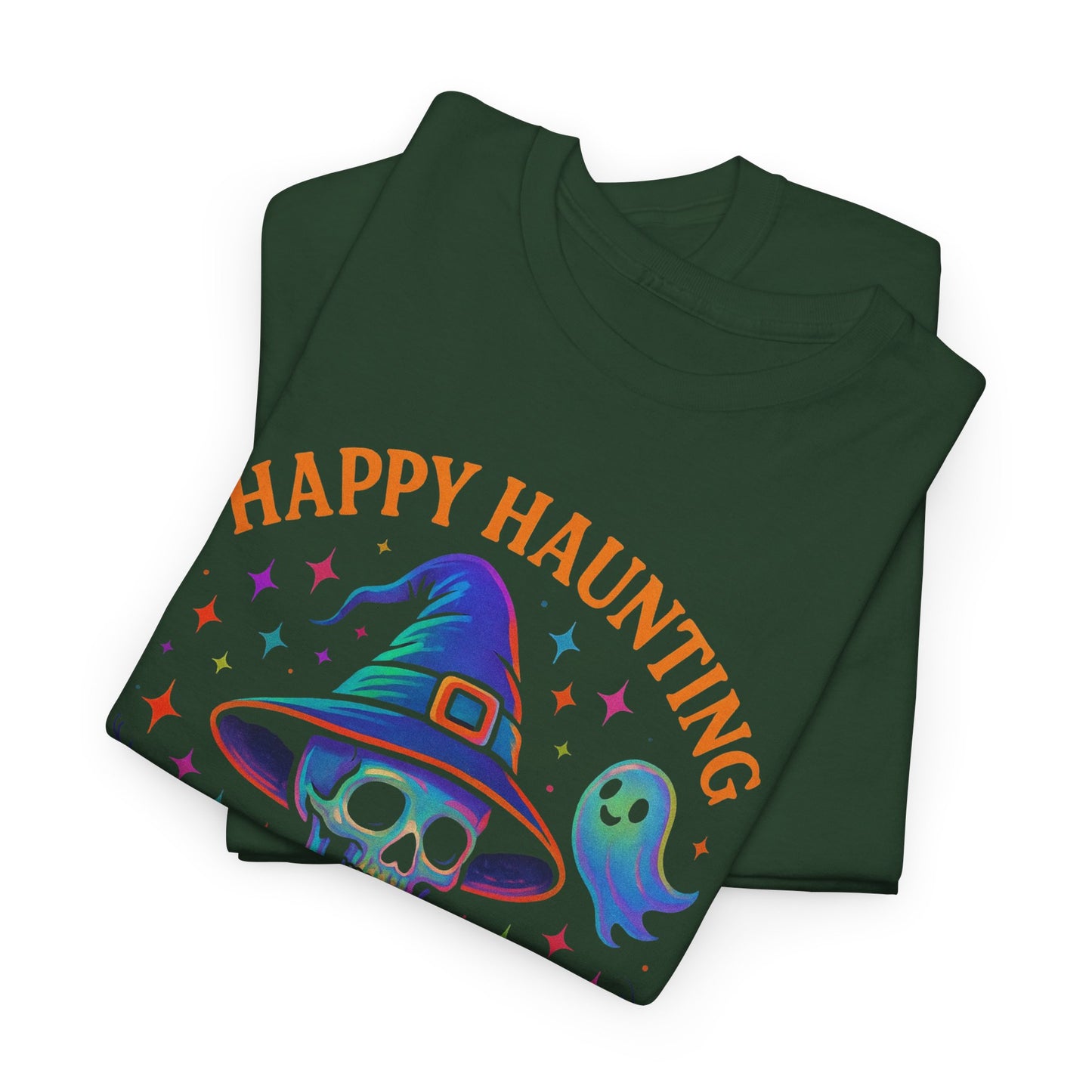 Spooky Halloween Tee, Ghostly Skeleton Shirt, Halloween Costume Top, Unisex Graphic Tee, Fun Fall Apparel