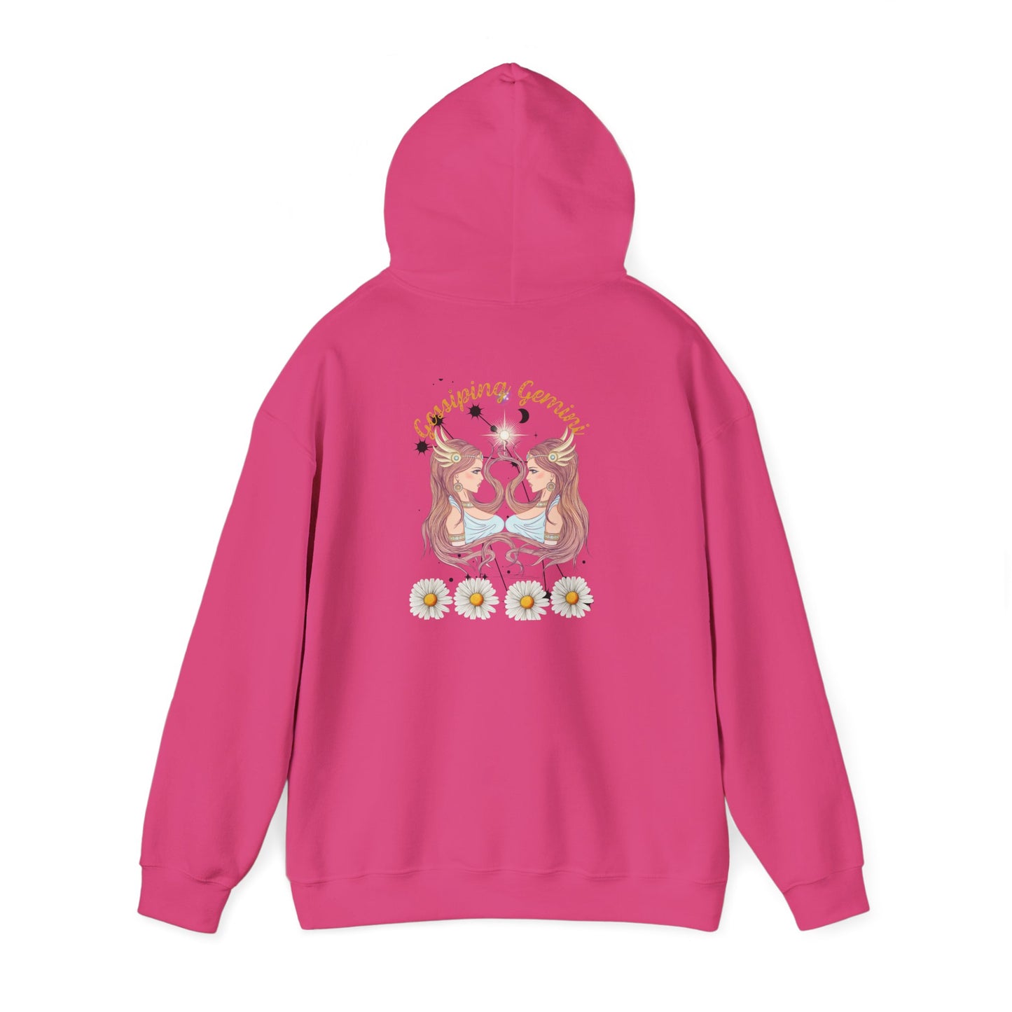 Gemini Unisex Hoodie: Cosmic Zodiac Astrology Gift for Horoscope Enthusiasts