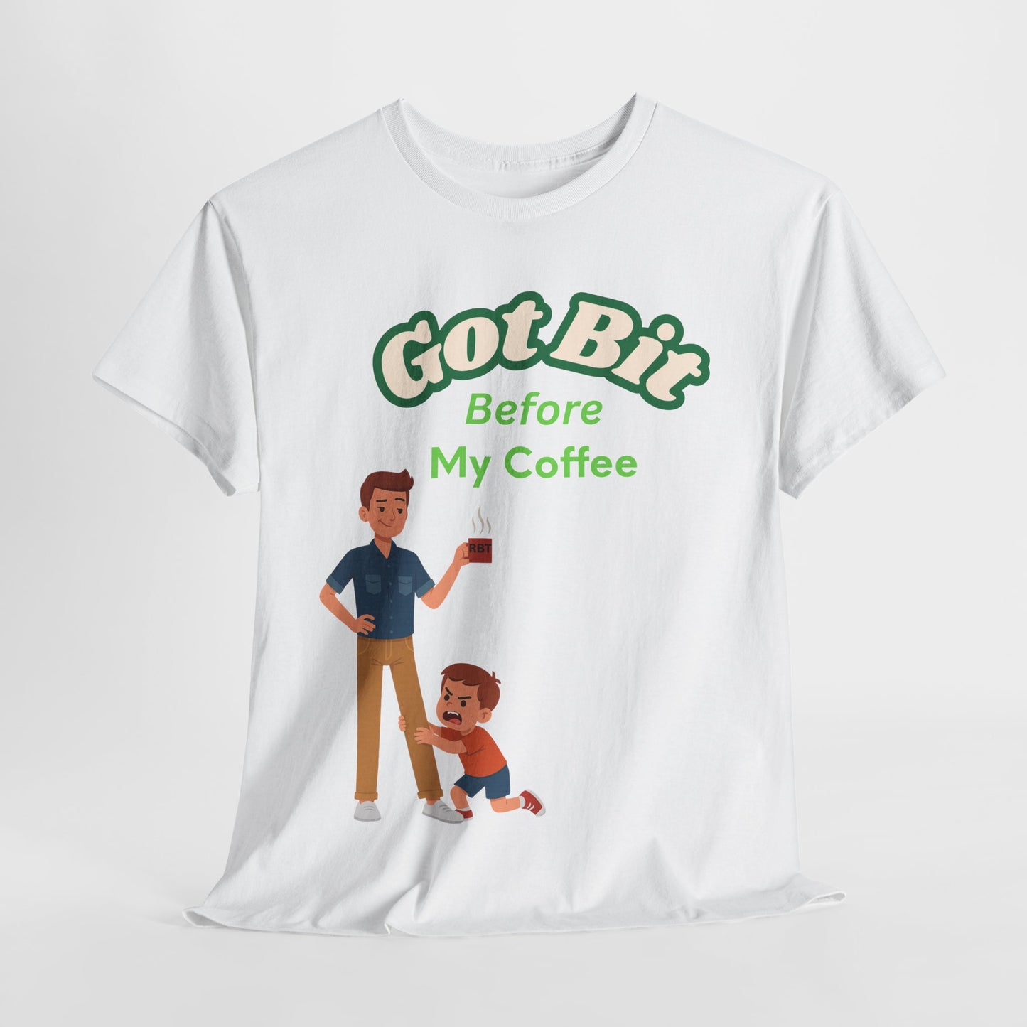 Funny RBT ABA Therapist T-Shirt – Behavior Tech Humor – Bitten by Client Tee