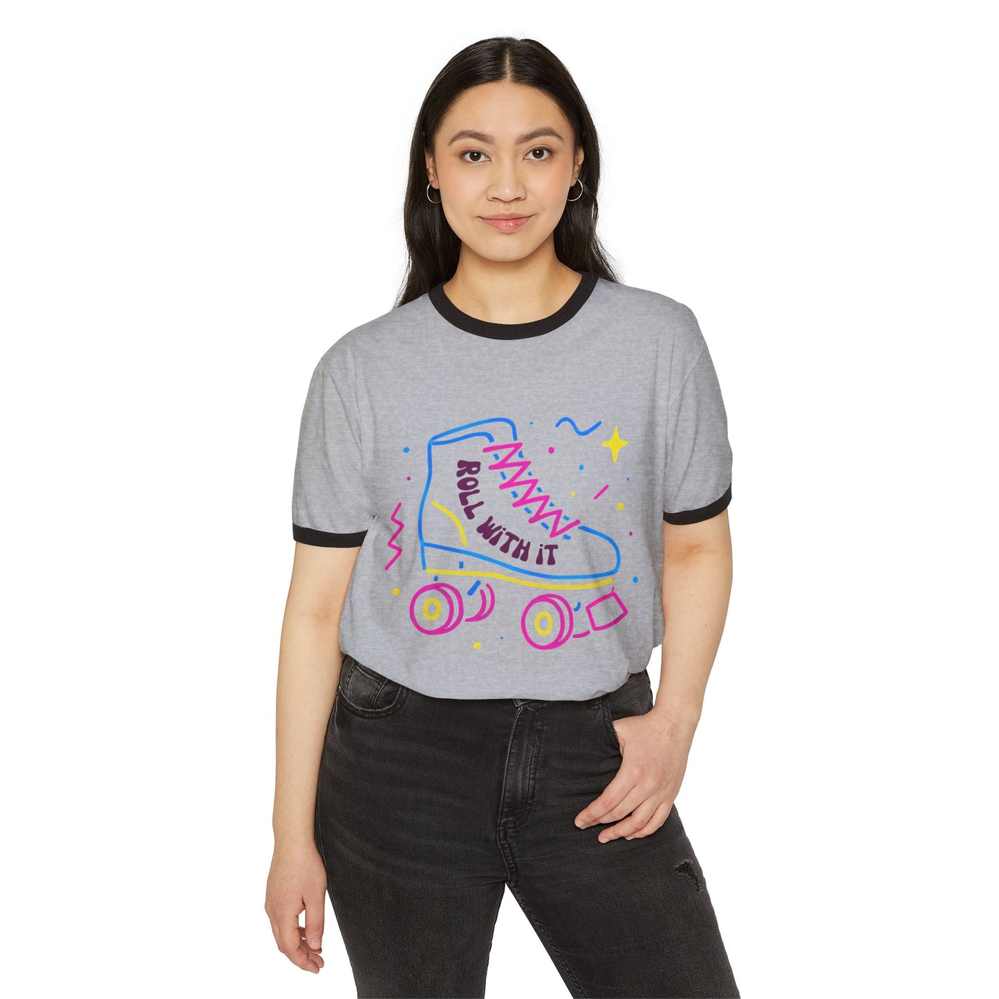 Retro Roller Skate Ringer T-Shirt, Fun Cotton Tee for Skaters, Perfect Gift for Birthdays and Anniversaries, Casual Vibe, Stylish [...]