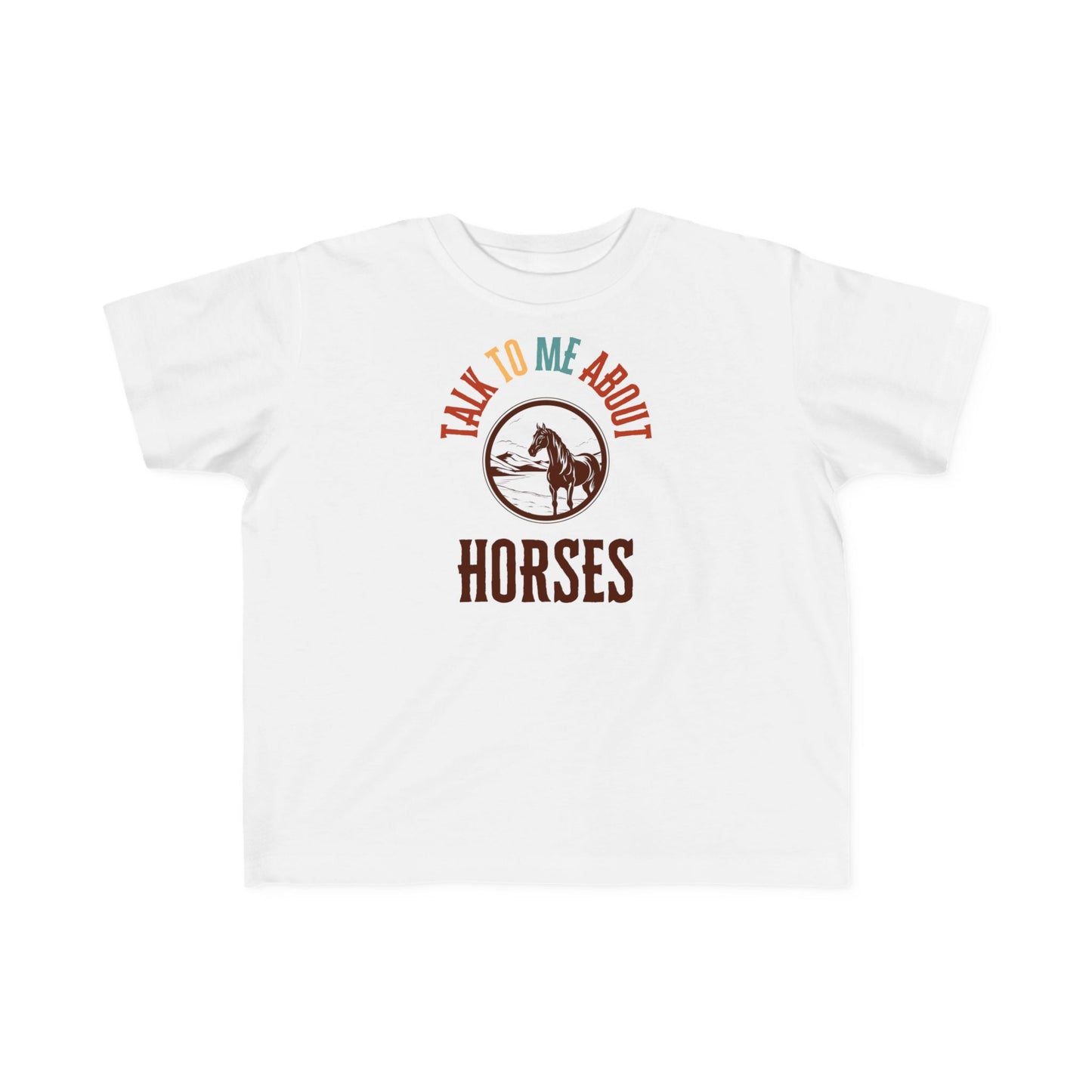 Toddler Horse Lover Tee, Kids T-Shirt, Horse Themed Gift, Equine Baby Apparel