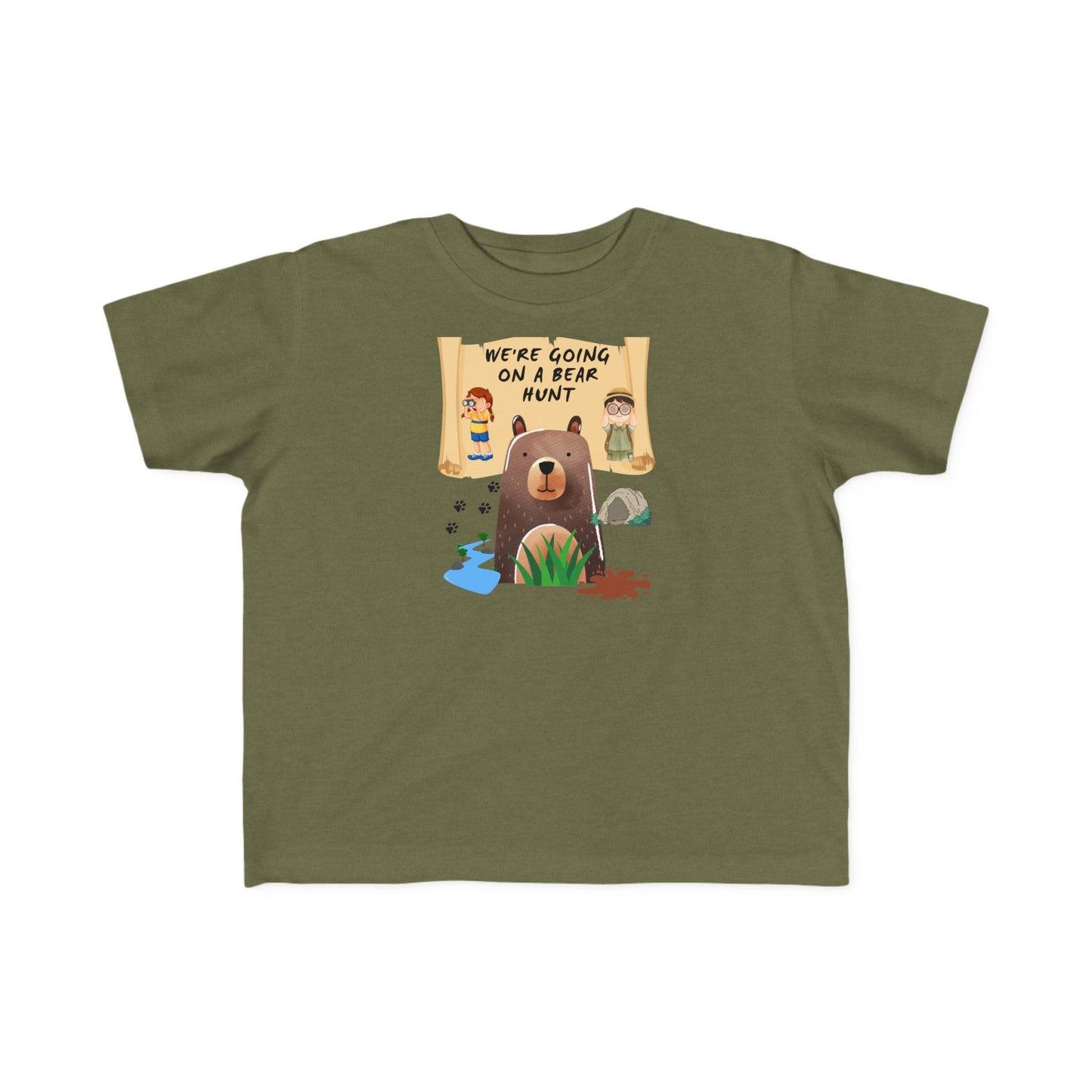 Toddler Bear Hunt Tee - Cute Exploration Shirt for Kids, Storytime and Outdoor Adventures
